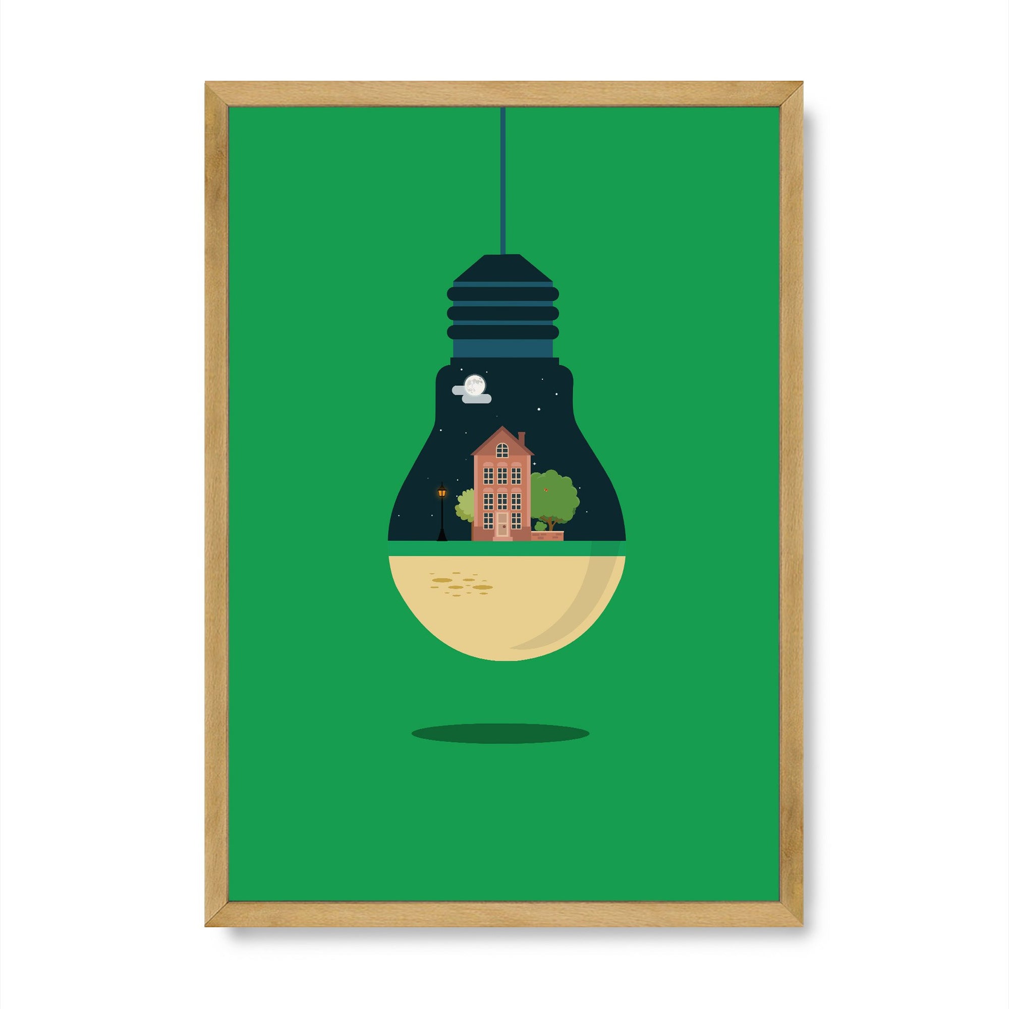 House In A Bulb