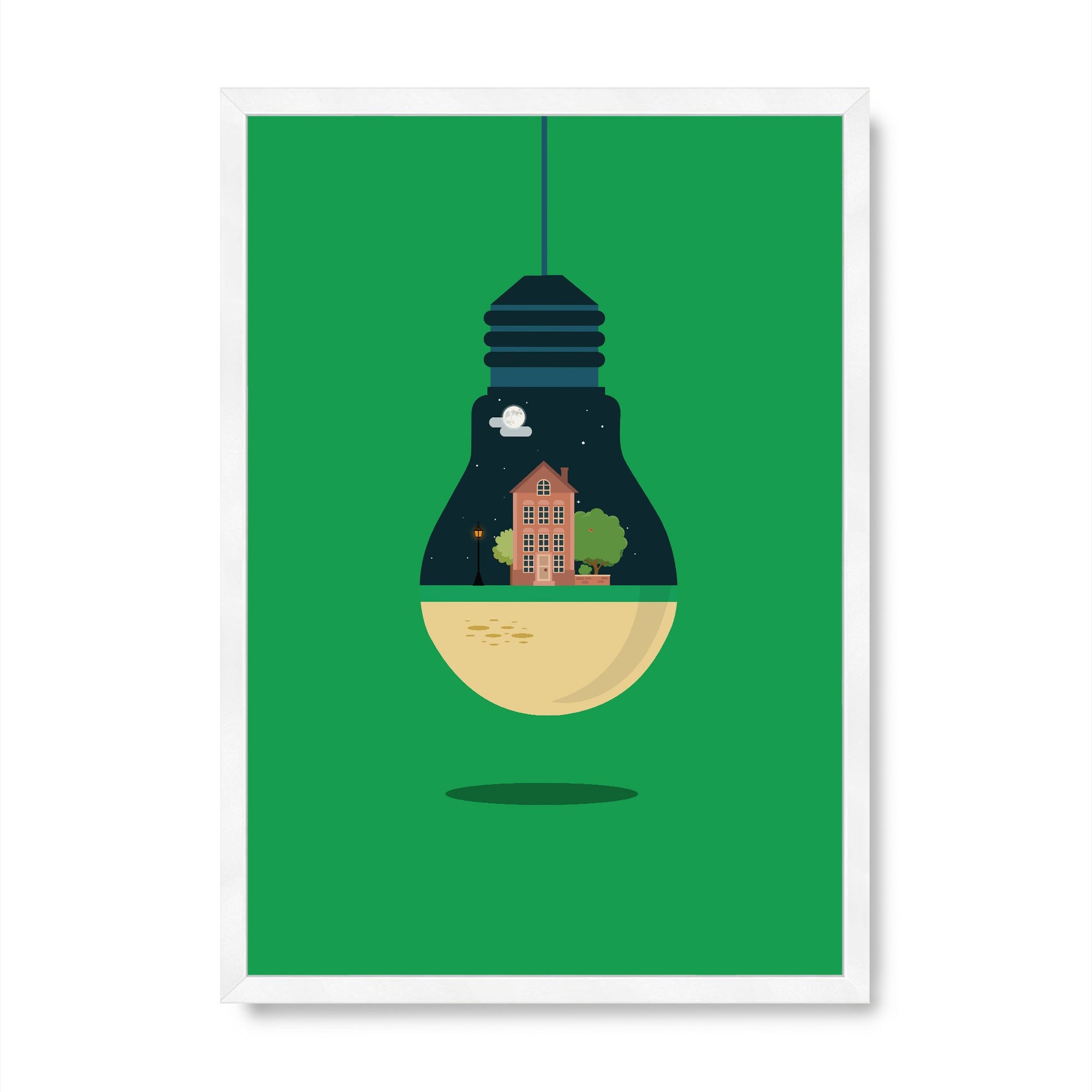 House In A Bulb