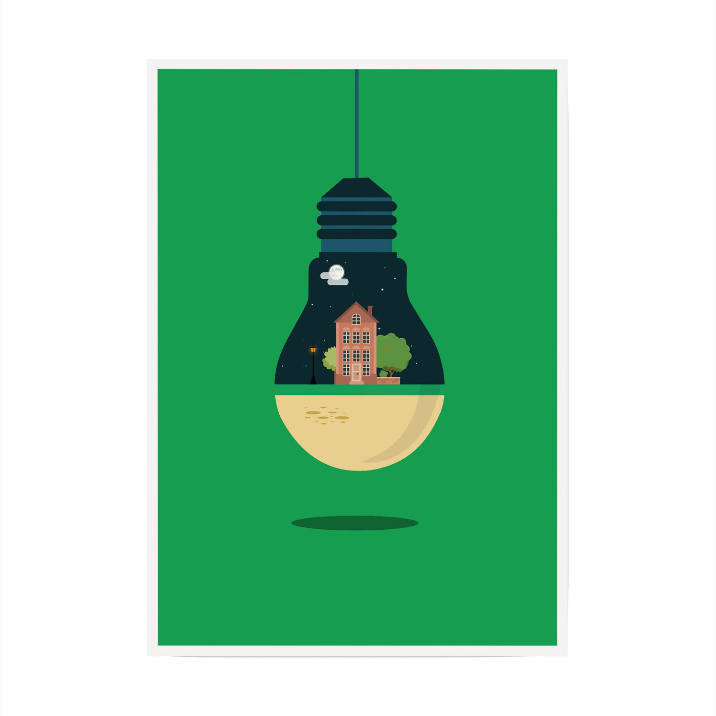 House In A Bulb