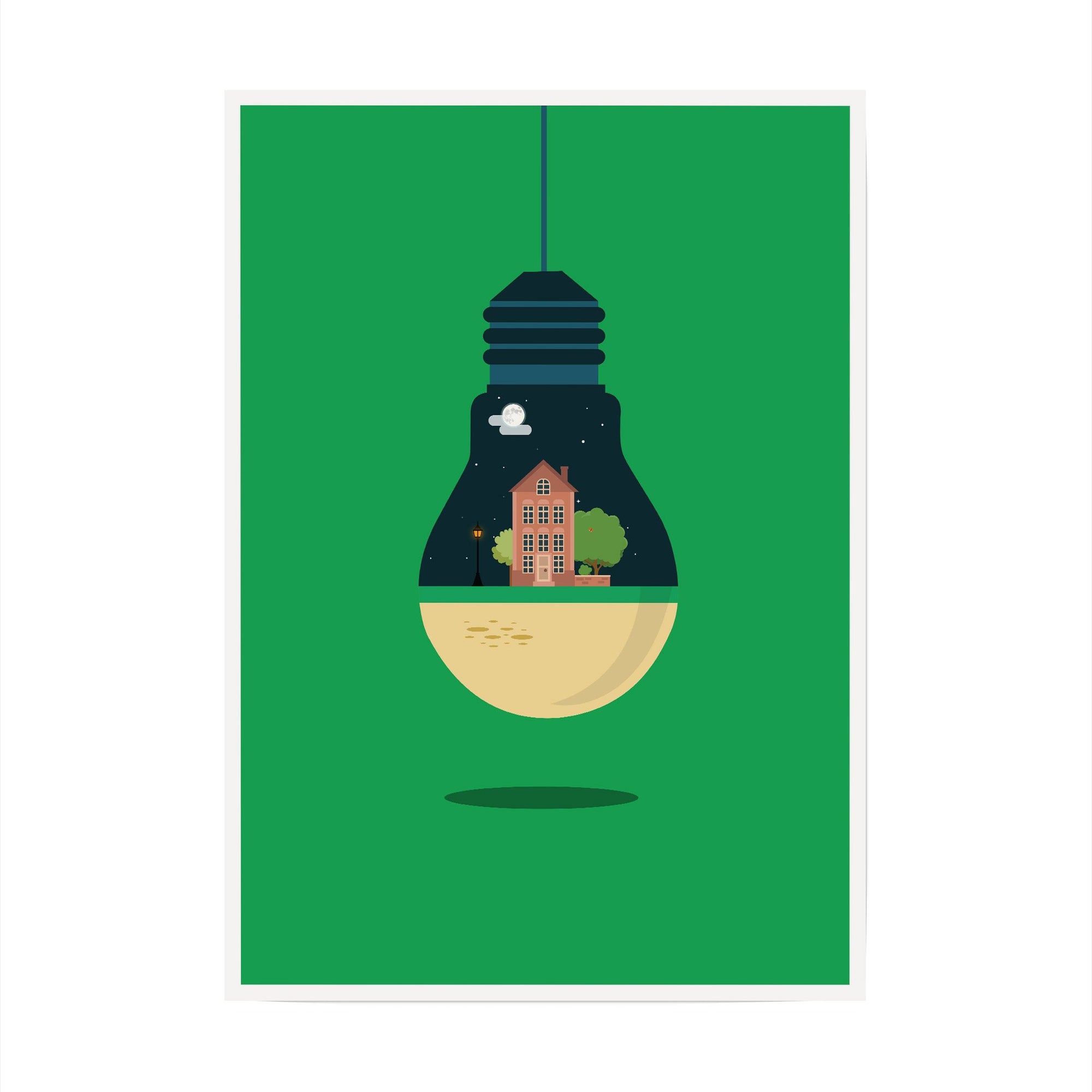 House In A Bulb
