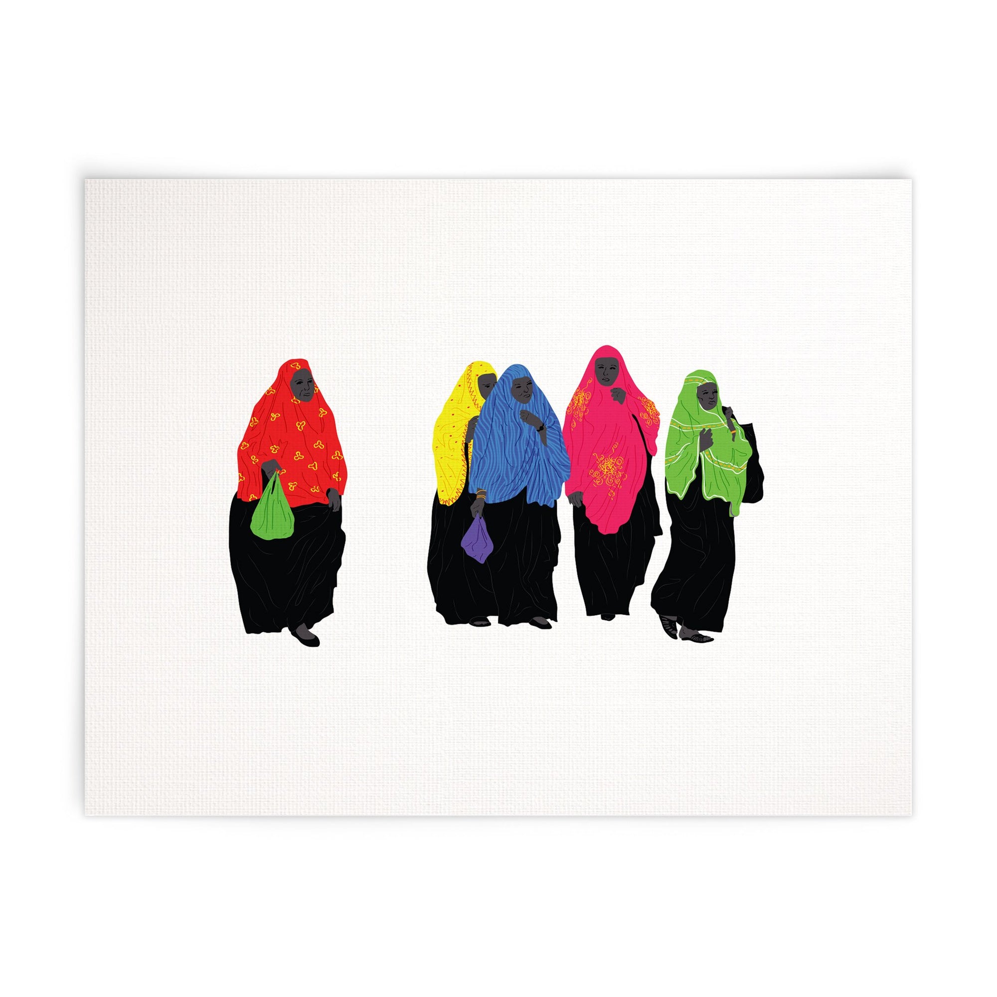 Indian Folk - Hijabs