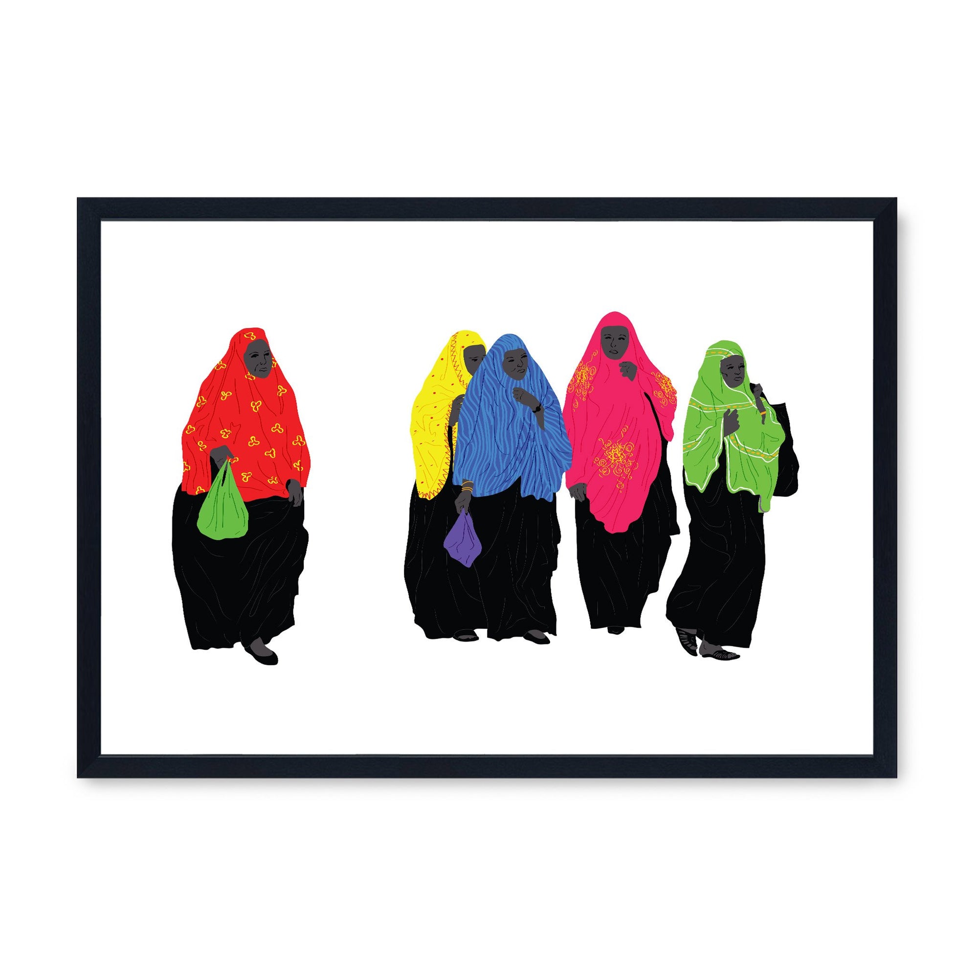 Indian Folk - Hijabs