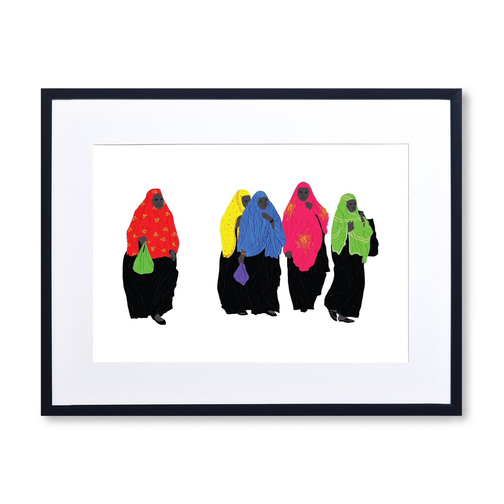 Indian Folk - Hijabs