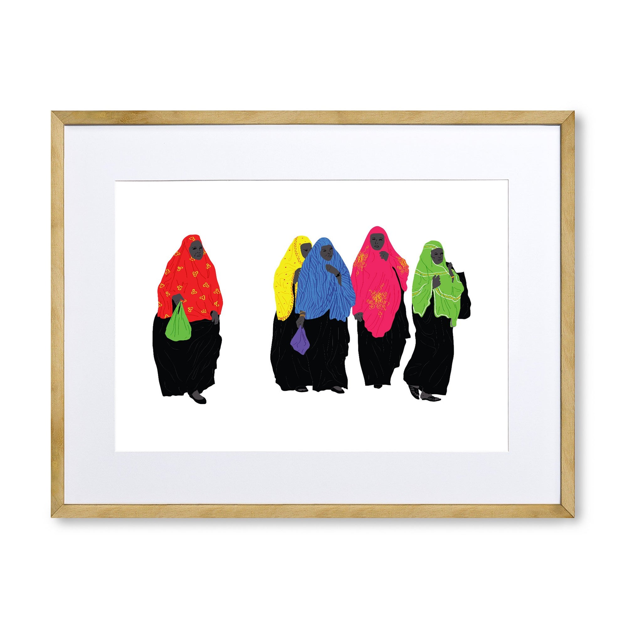 Indian Folk - Hijabs