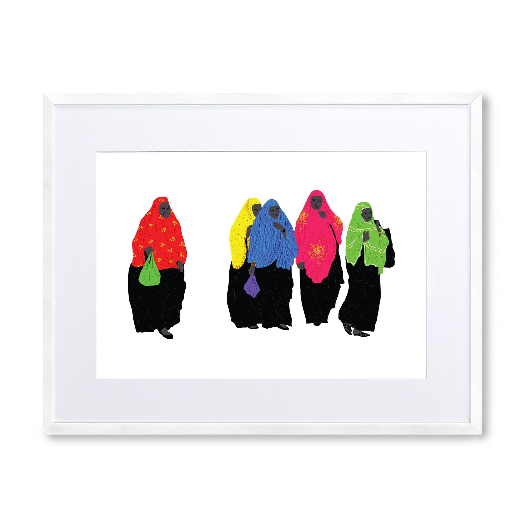 Indian Folk - Hijabs