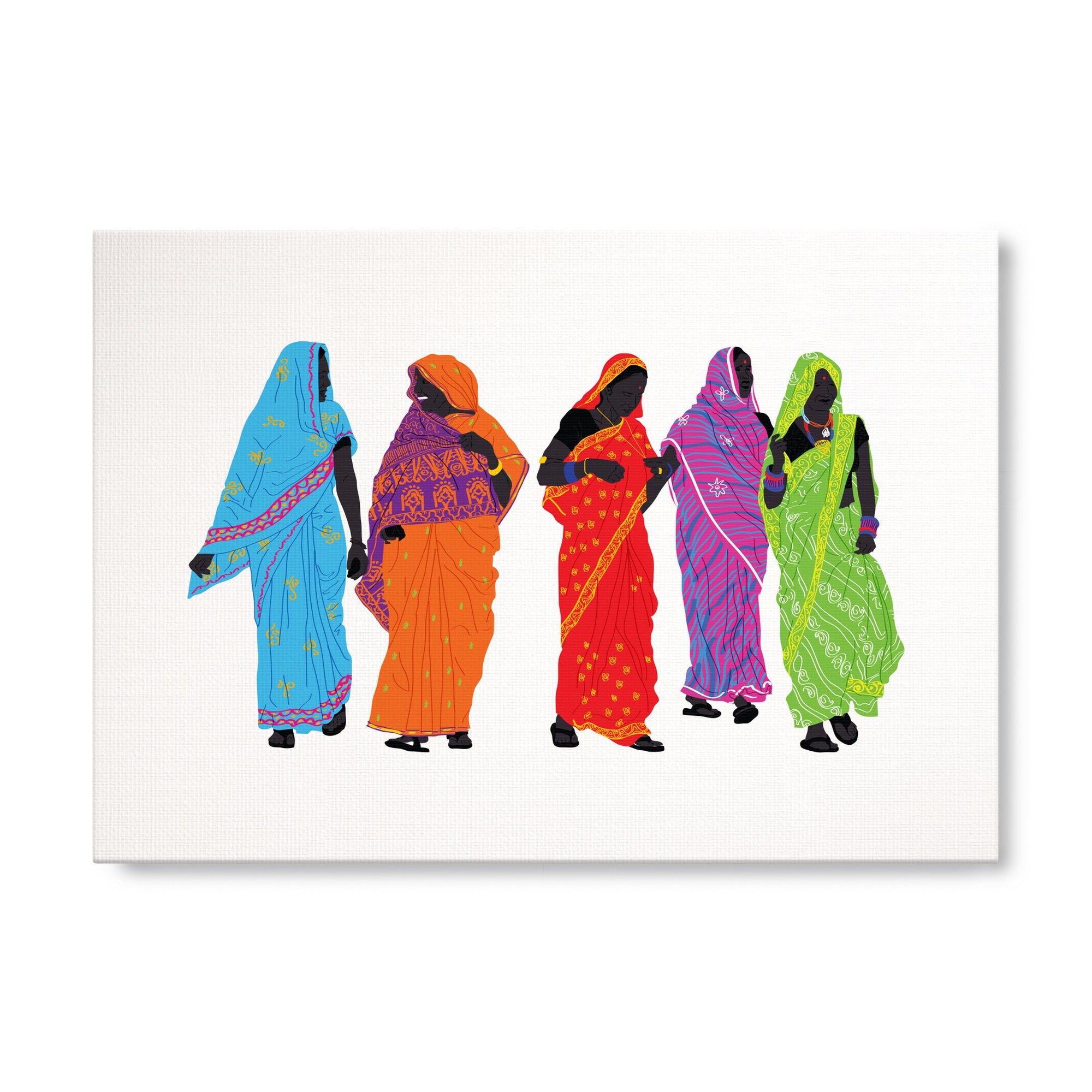 Indian Folk - Sarees