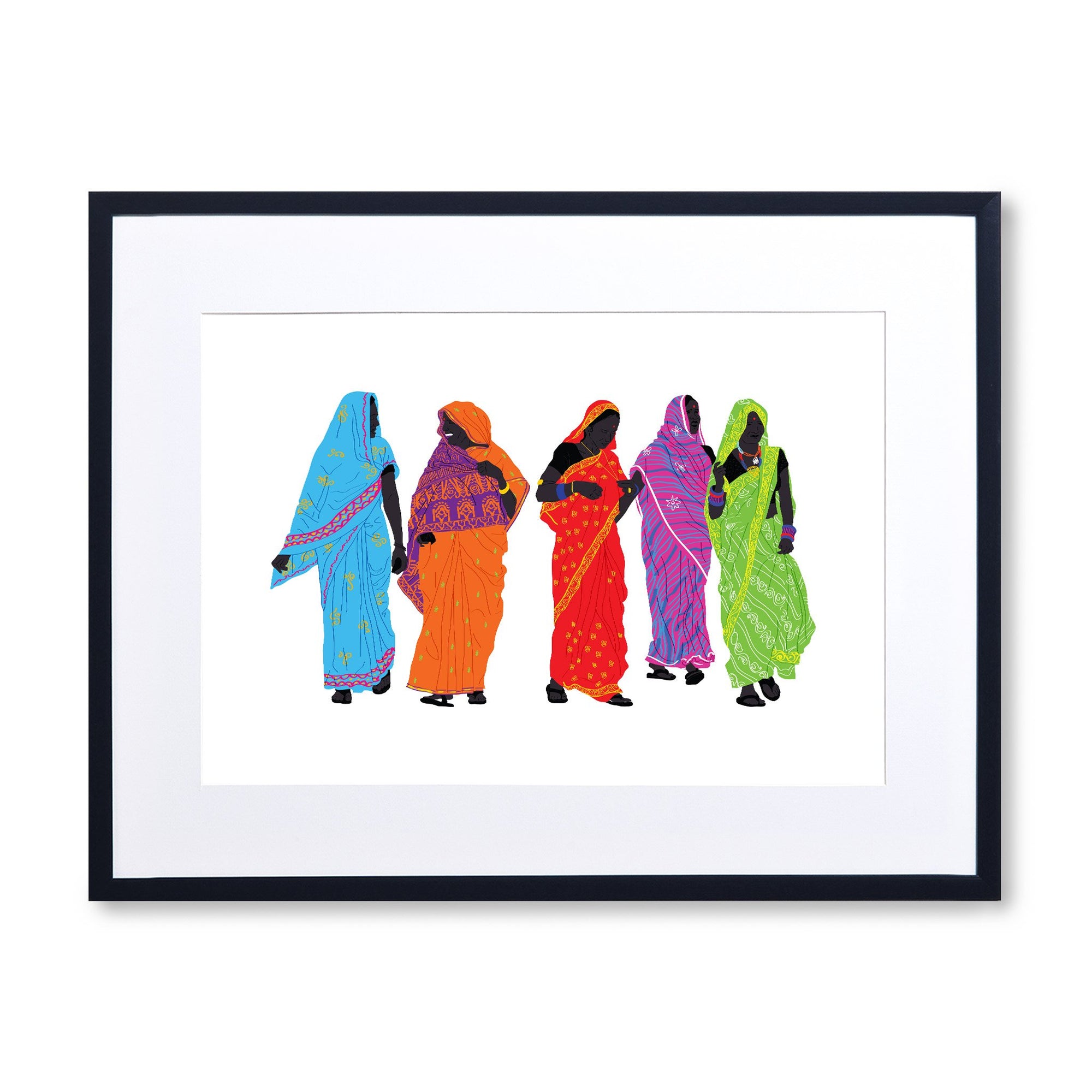 Indian Folk - Sarees