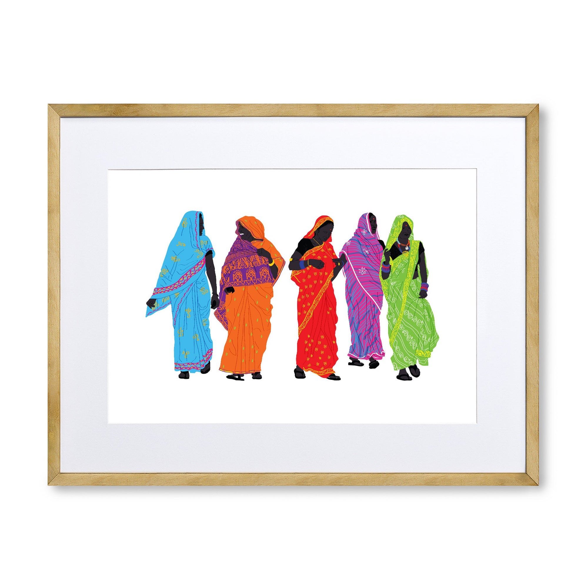 Indian Folk - Sarees