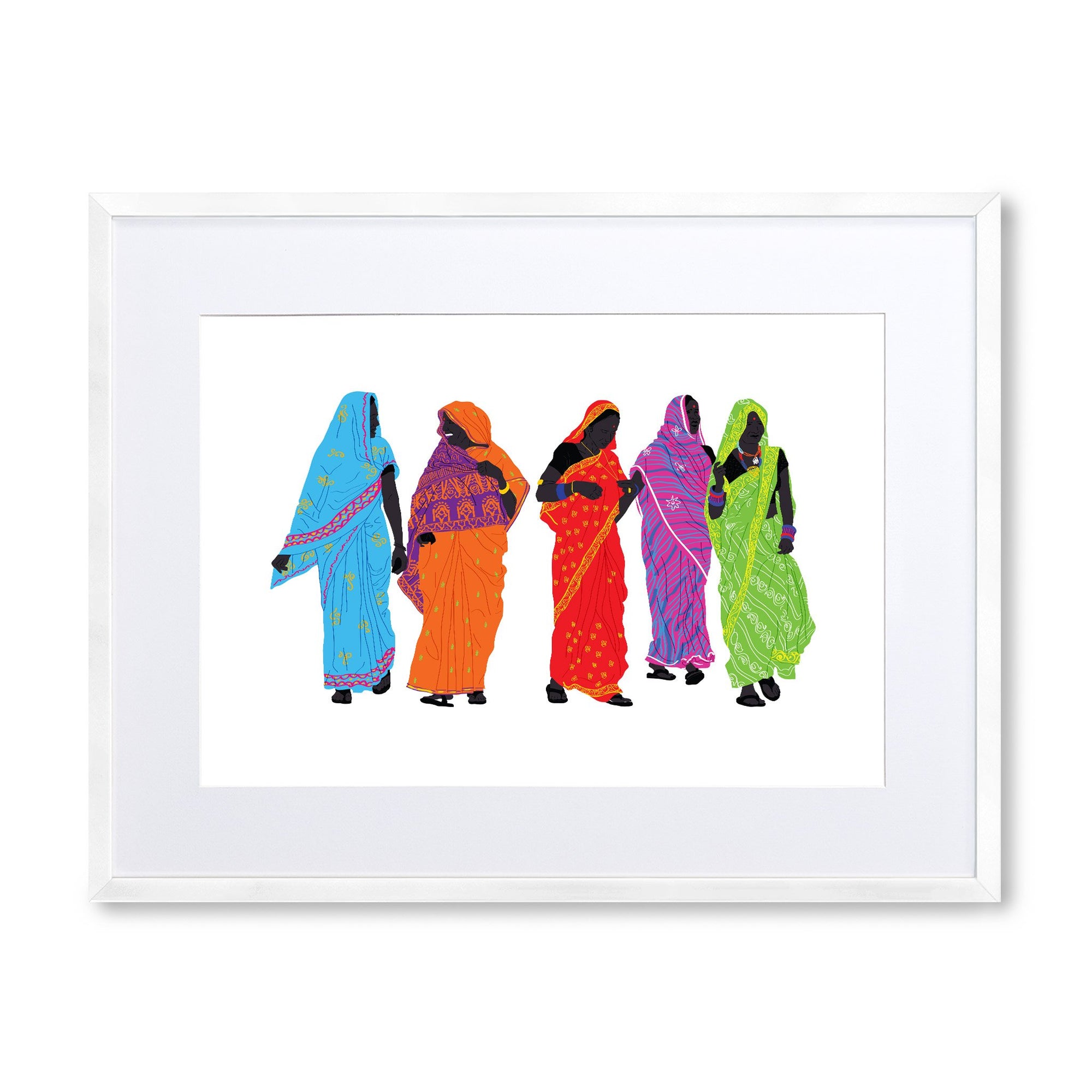 Indian Folk - Sarees