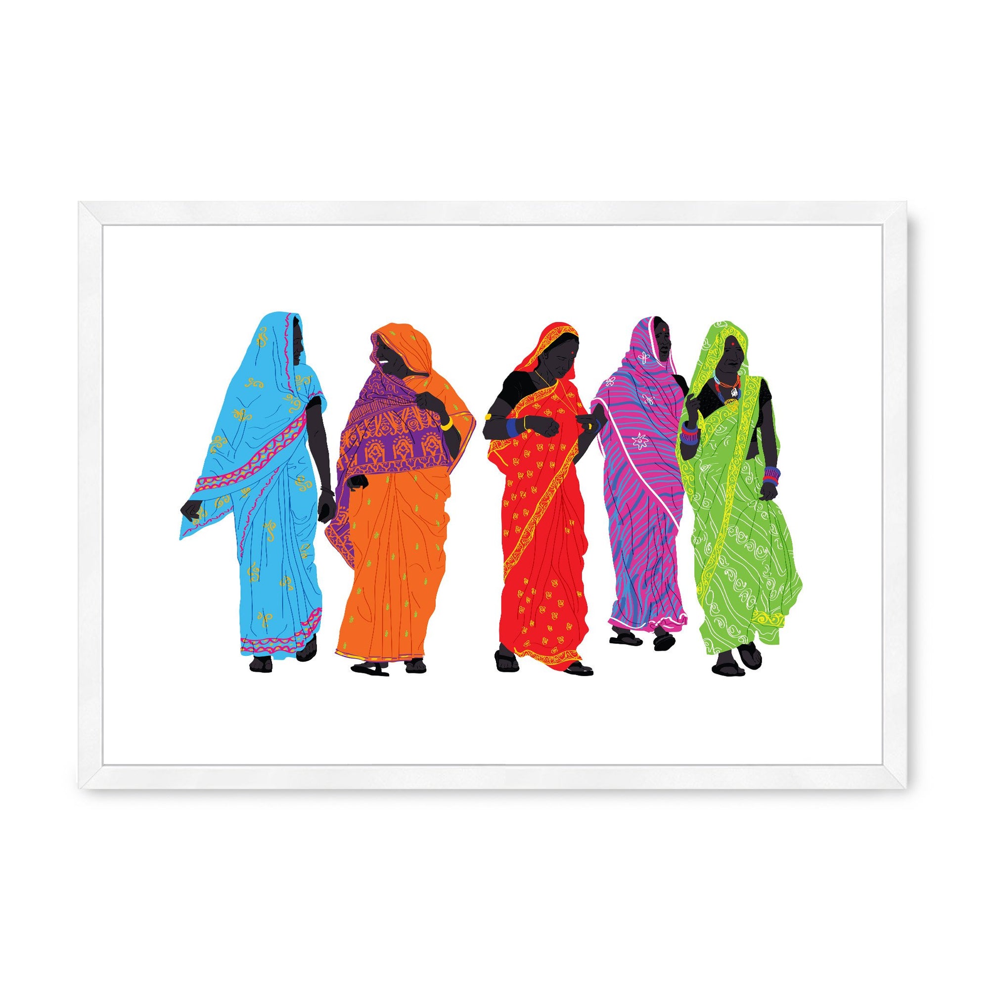 Indian Folk - Sarees