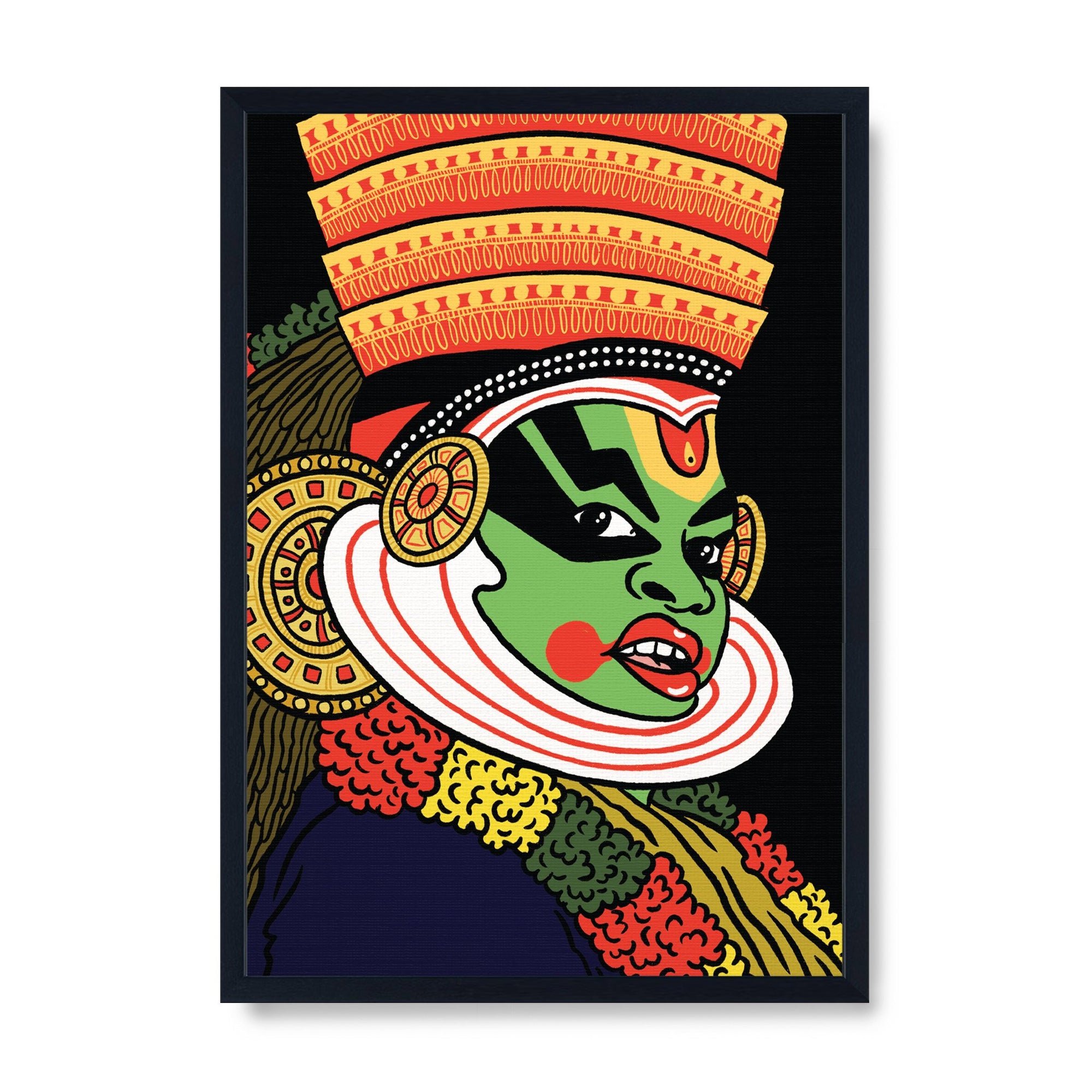 Kathakali Dancer