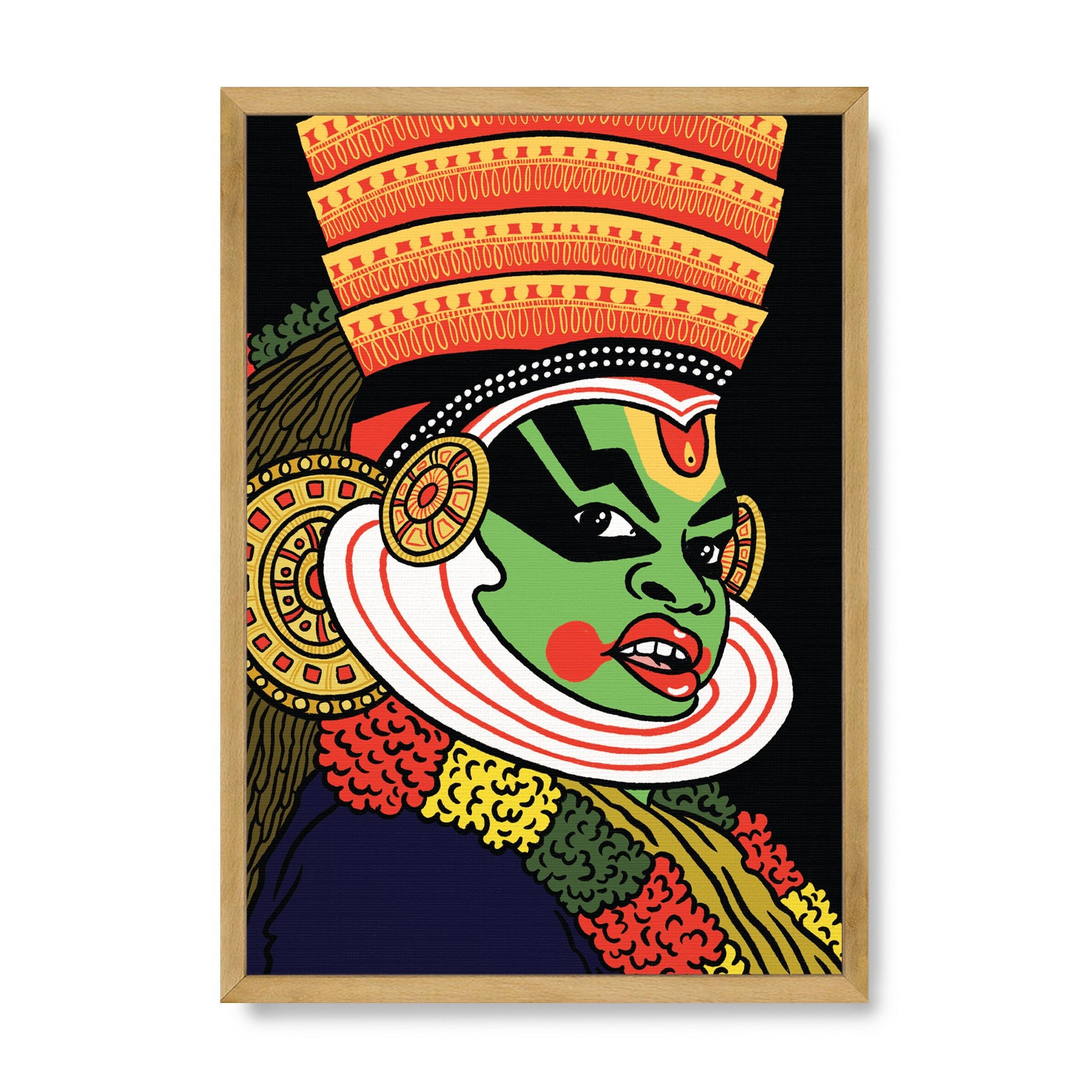 Kathakali Dancer
