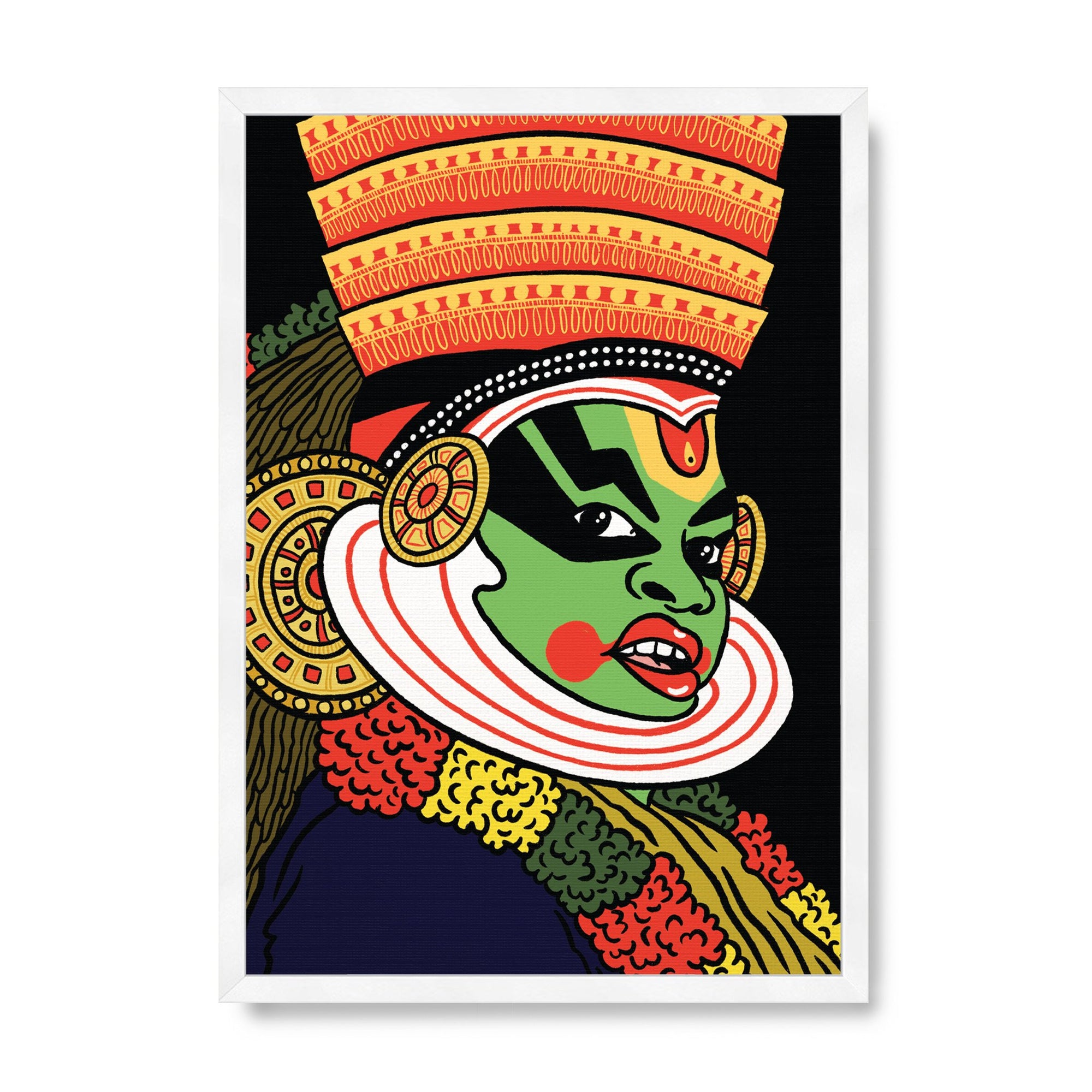 Kathakali Dancer