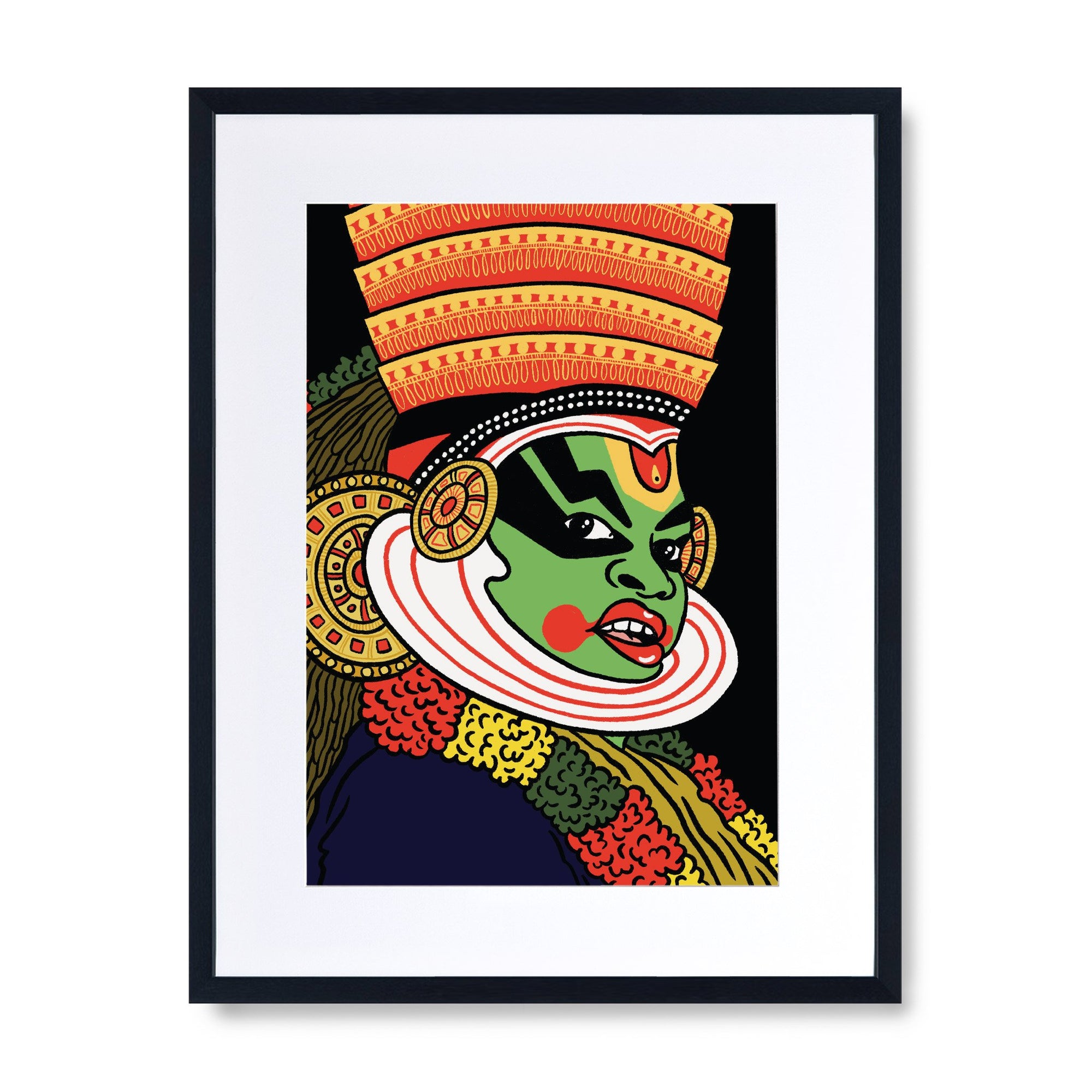 Kathakali Dancer