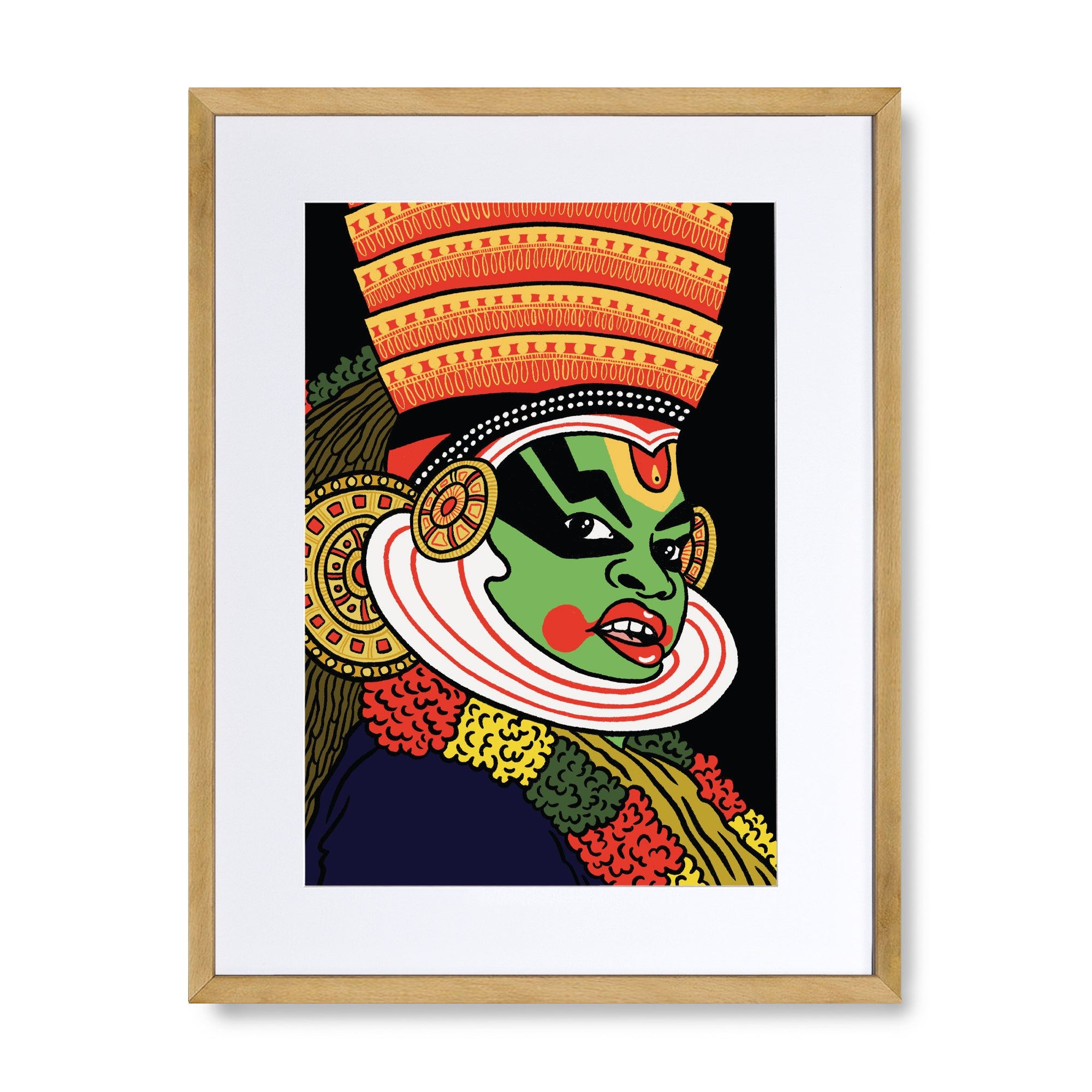 Kathakali Dancer