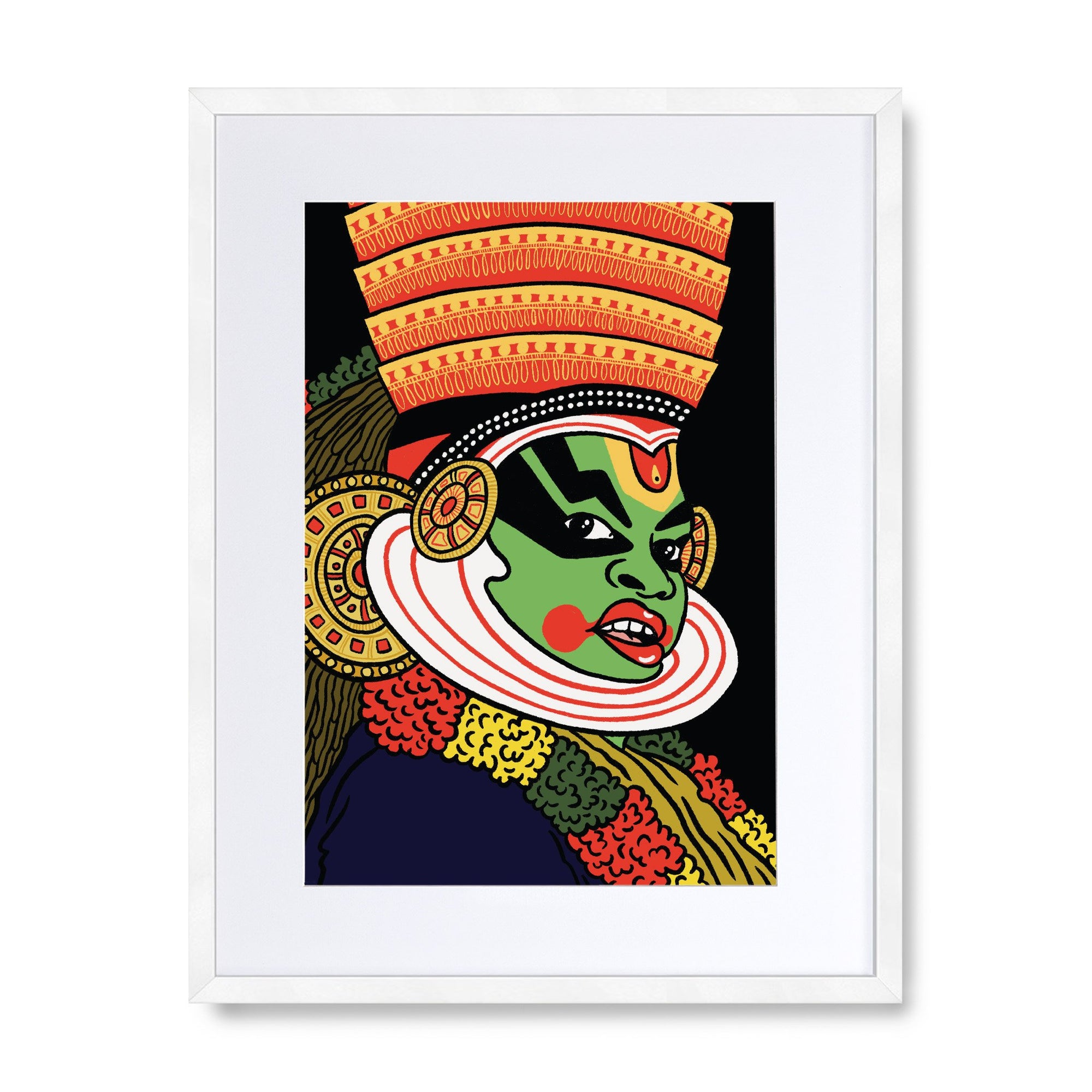 Kathakali Dancer