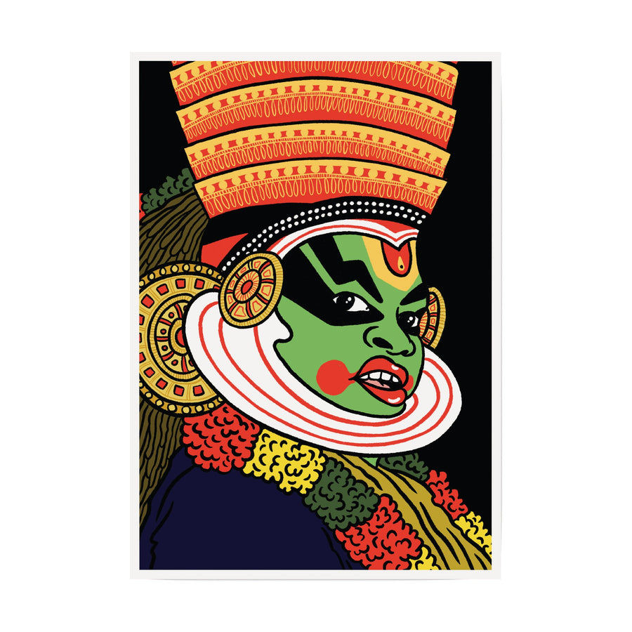 Kathakali Dancer