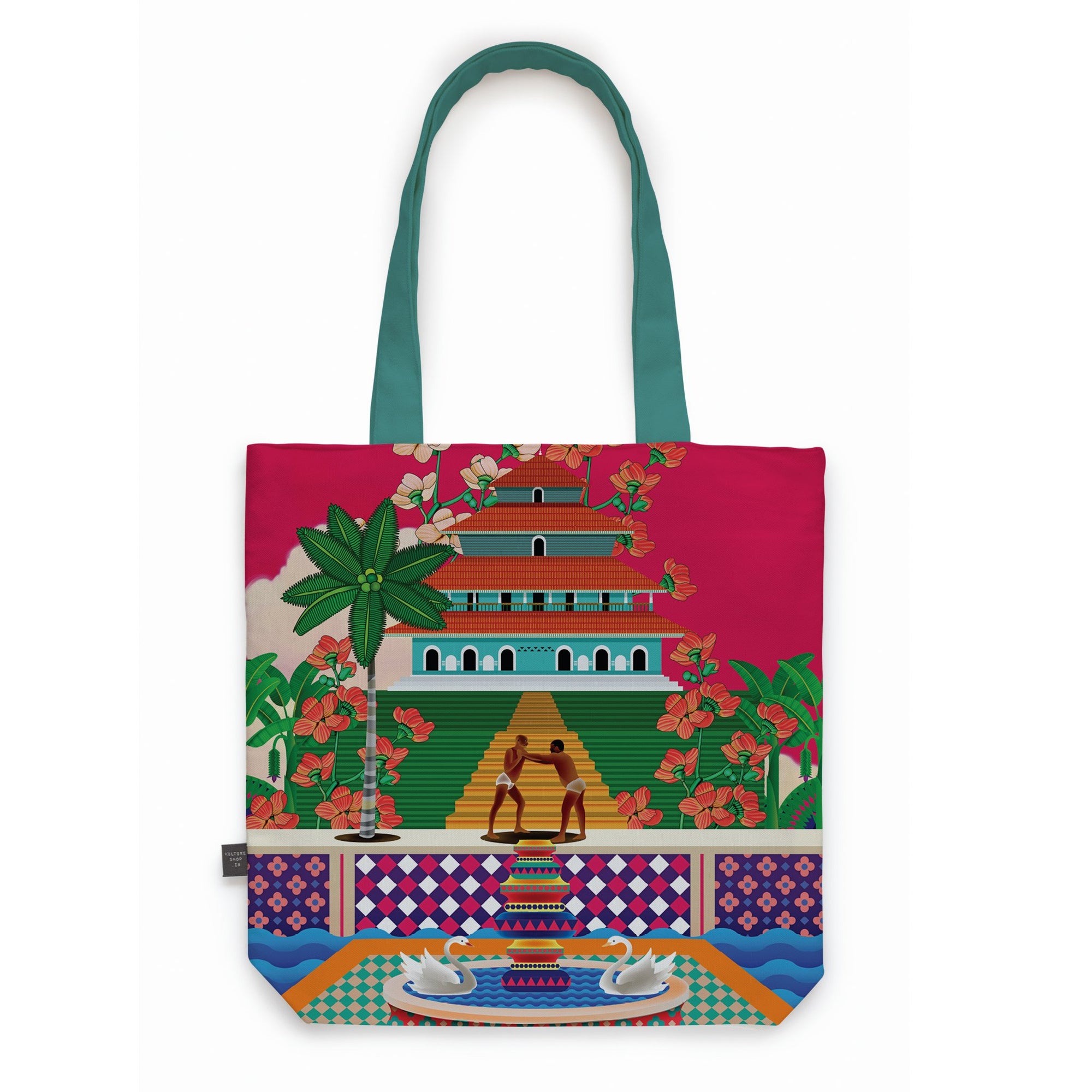 Made with Love in Kerala Illustrated Tote Bag – Ela Label