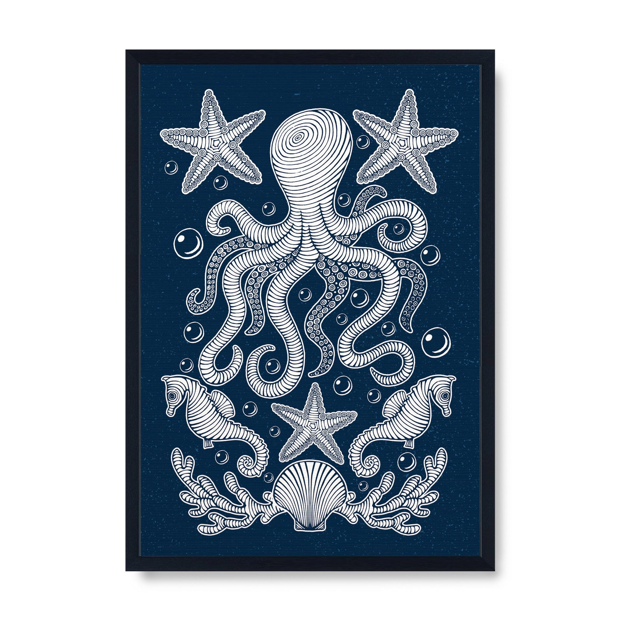 Octopus In The Sea