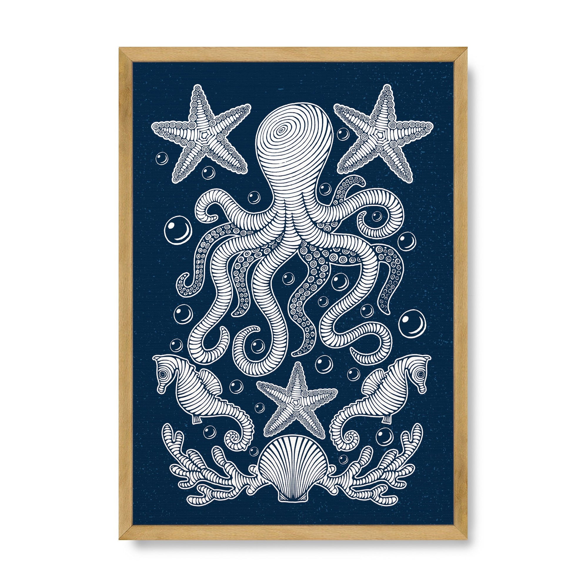Octopus In The Sea
