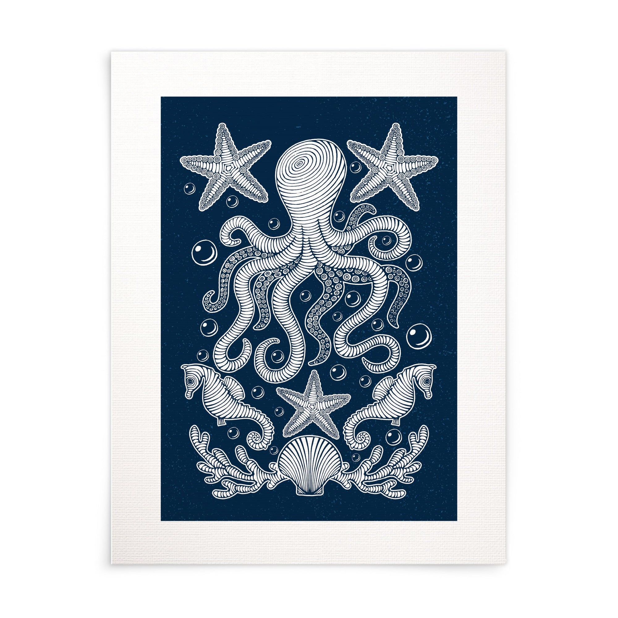 Octopus In The Sea