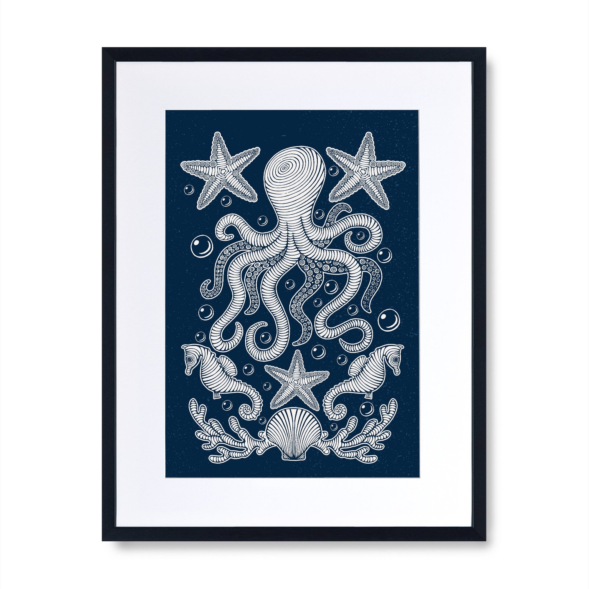 Octopus In The Sea