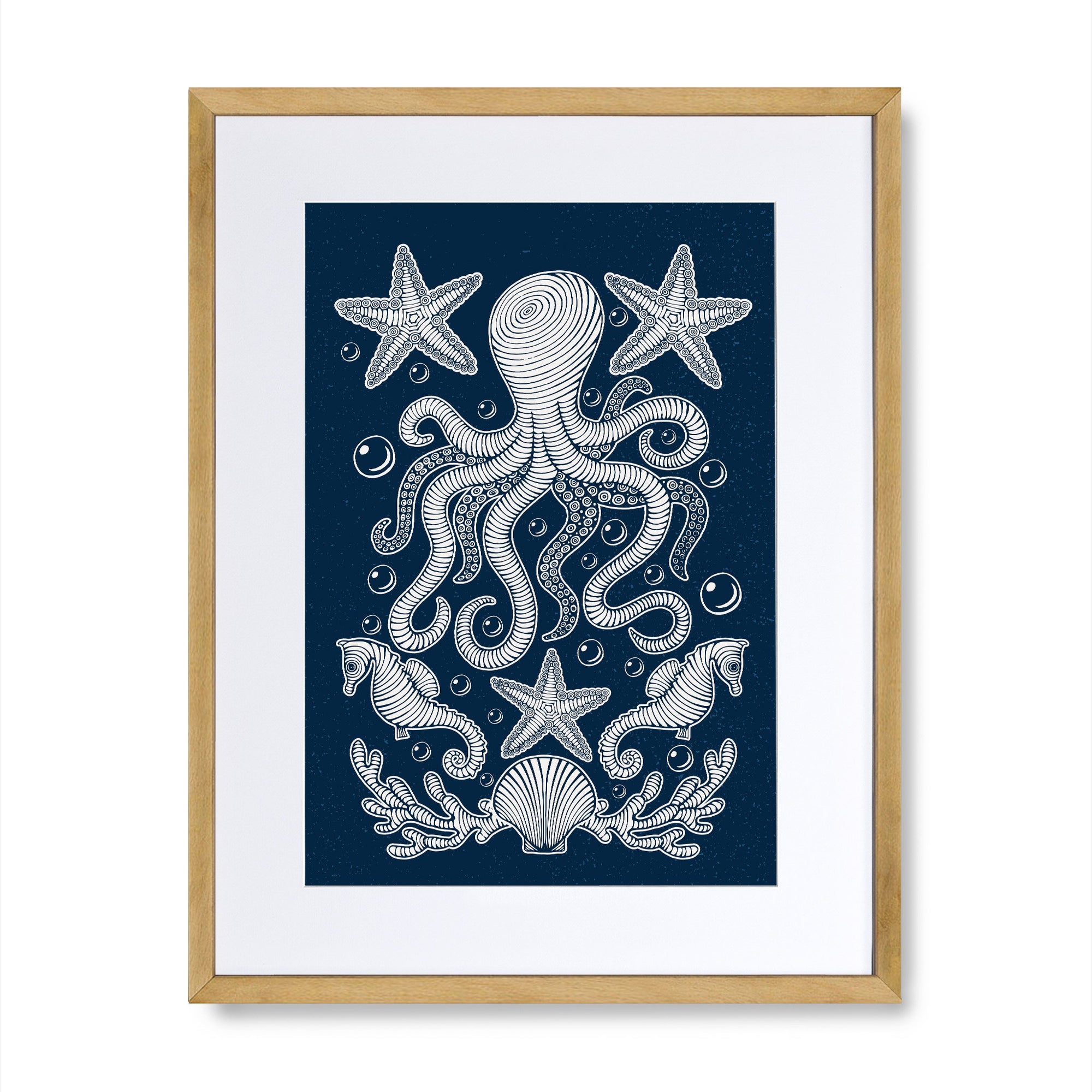 Octopus In The Sea