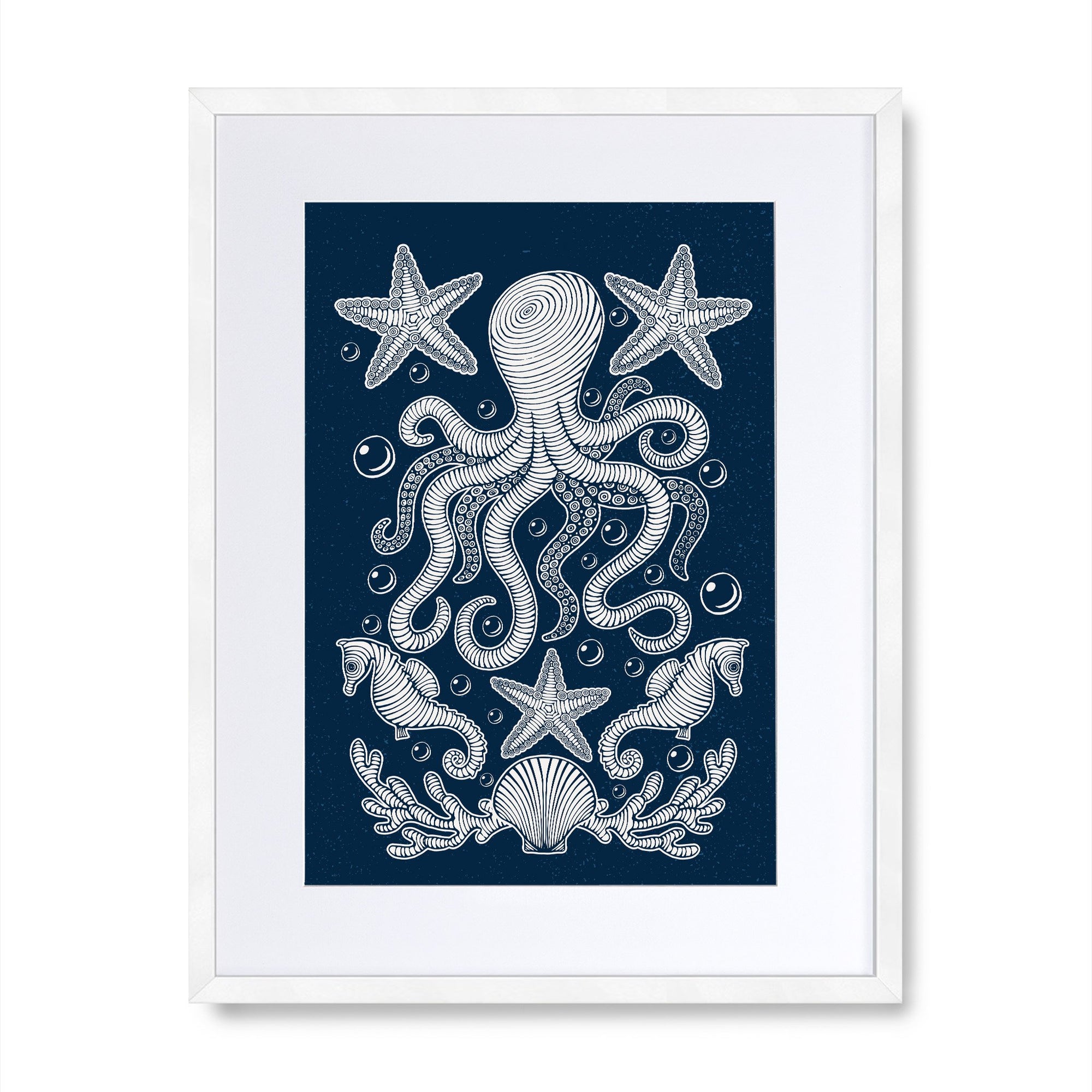 Octopus In The Sea