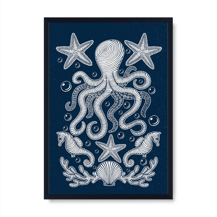 Octopus In The Sea