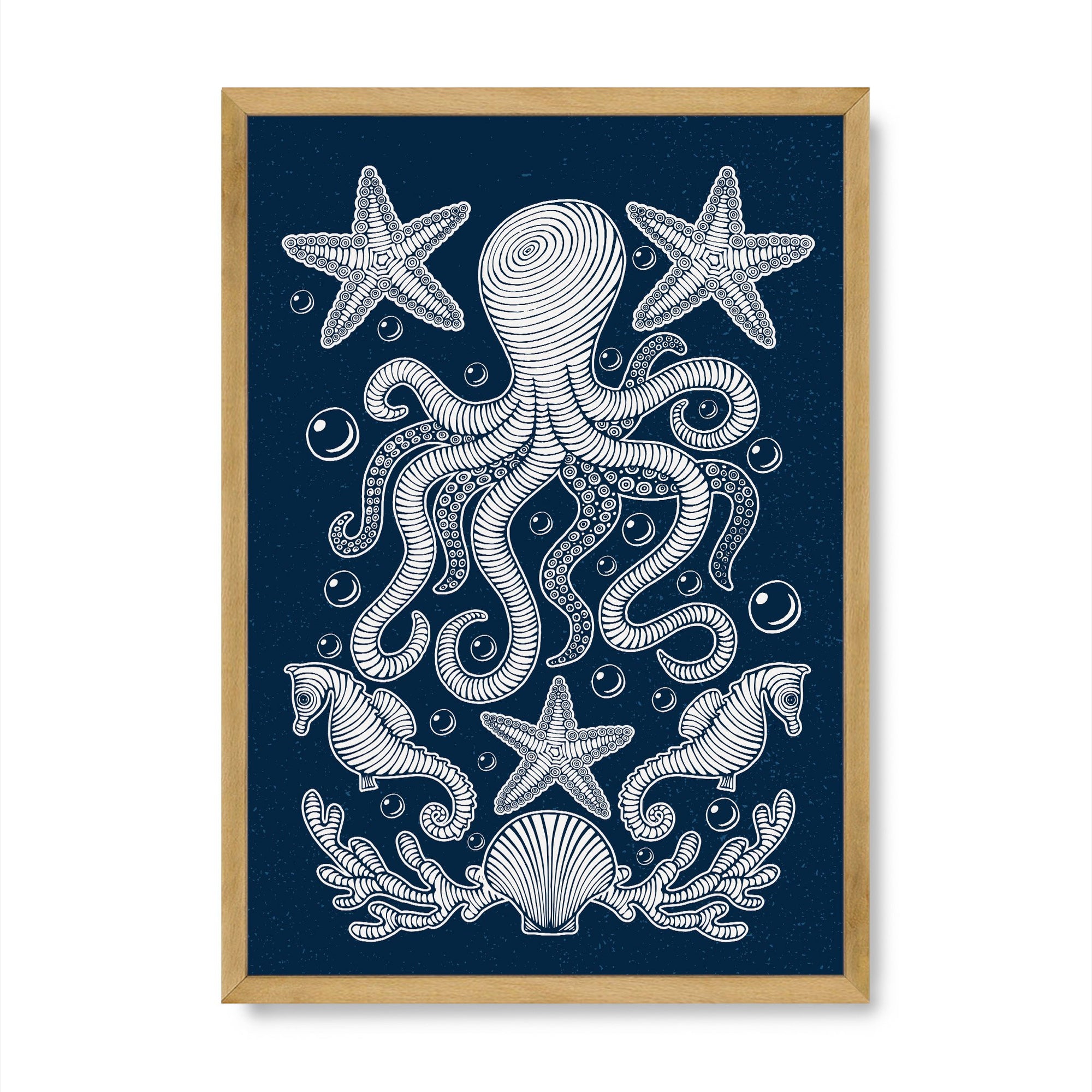 Octopus In The Sea