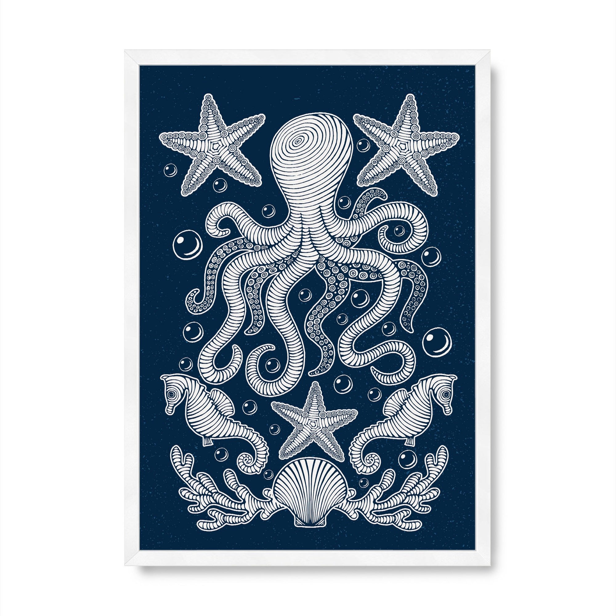 Octopus In The Sea