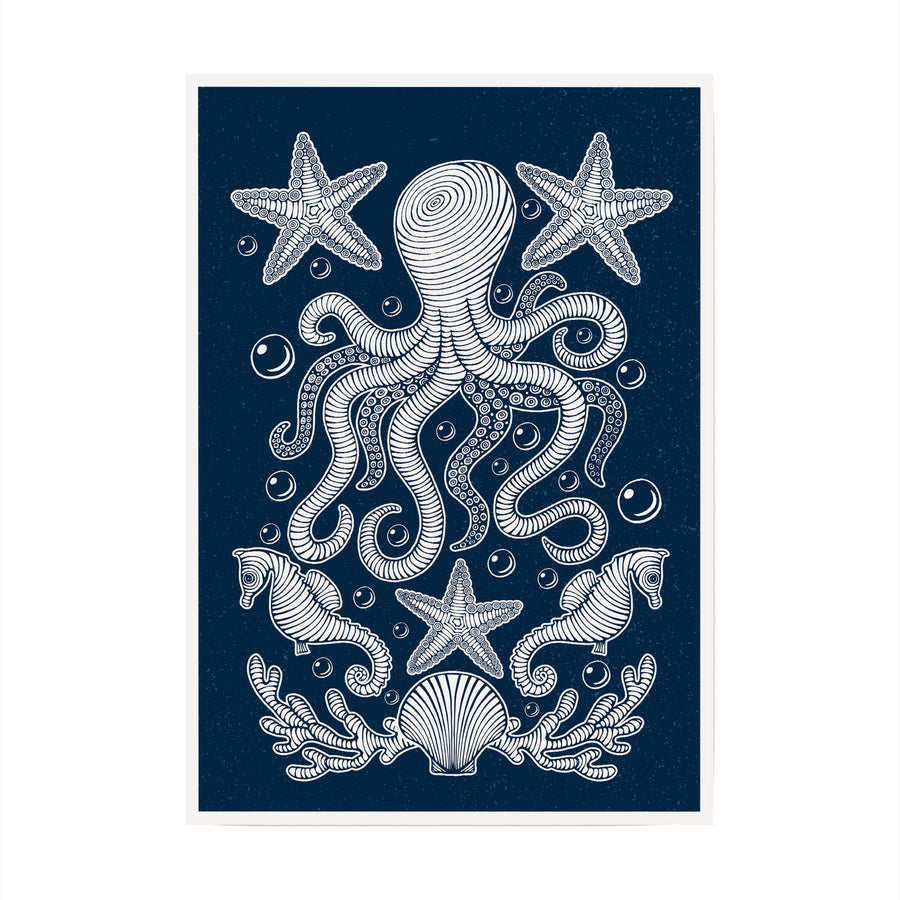 Octopus In The Sea