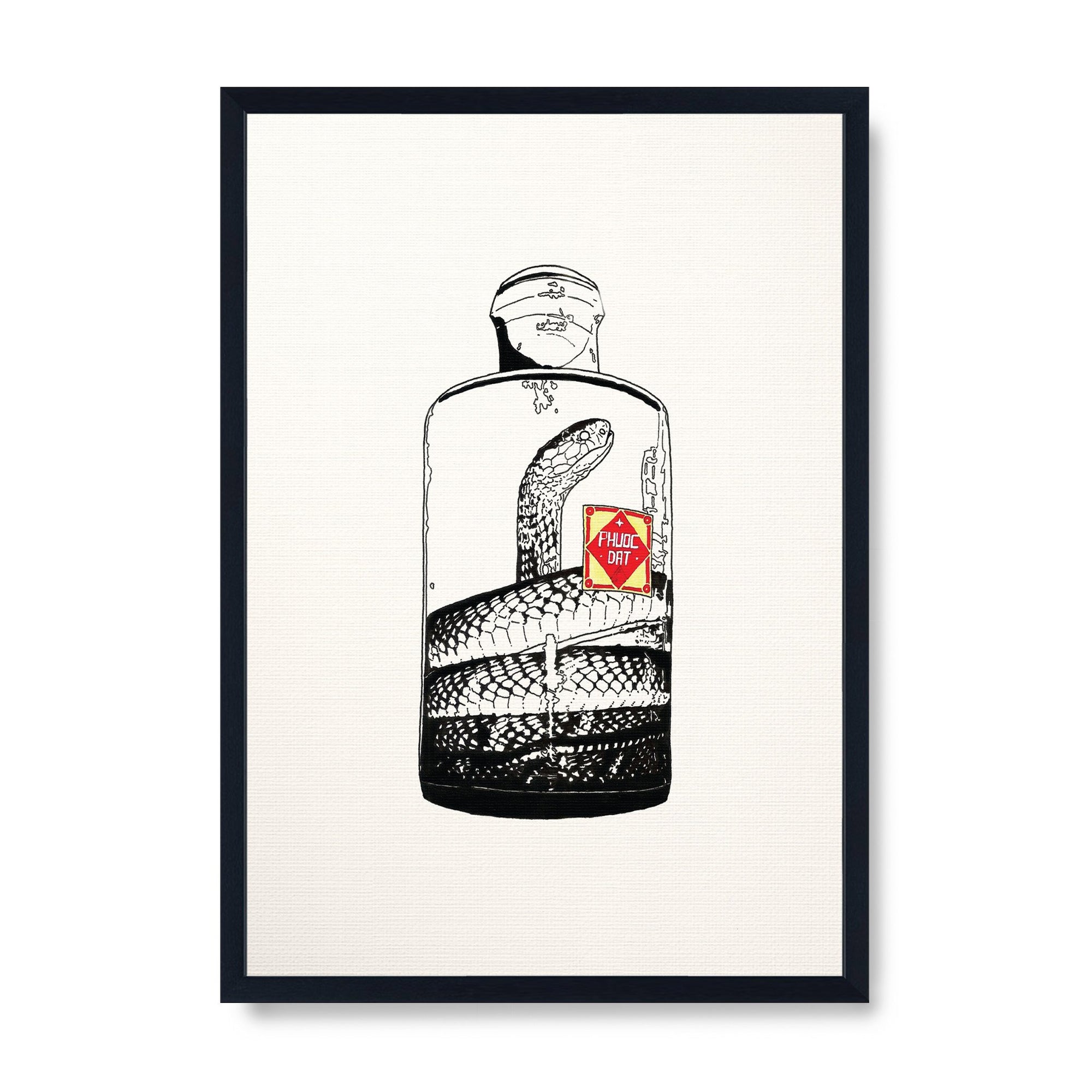 Phuoc Dat Snake Whiskey