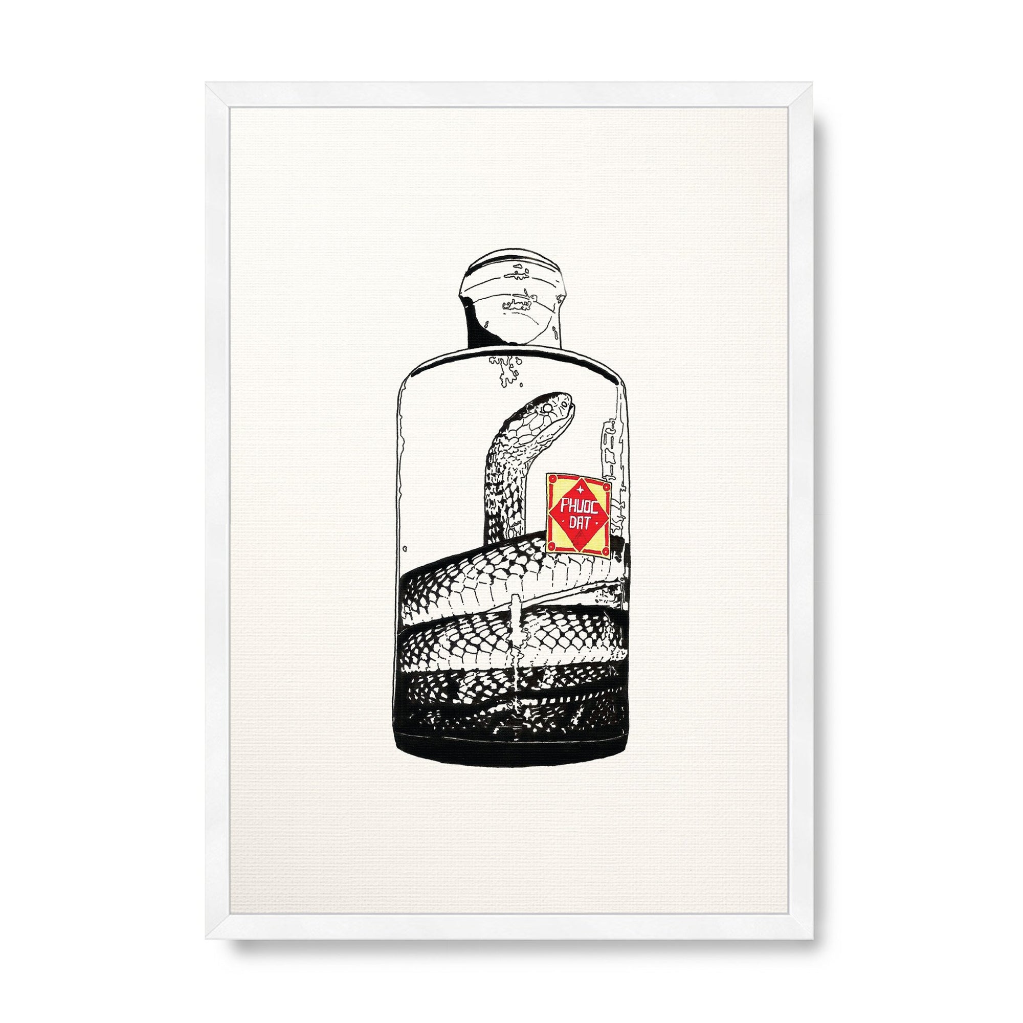 Phuoc Dat Snake Whiskey