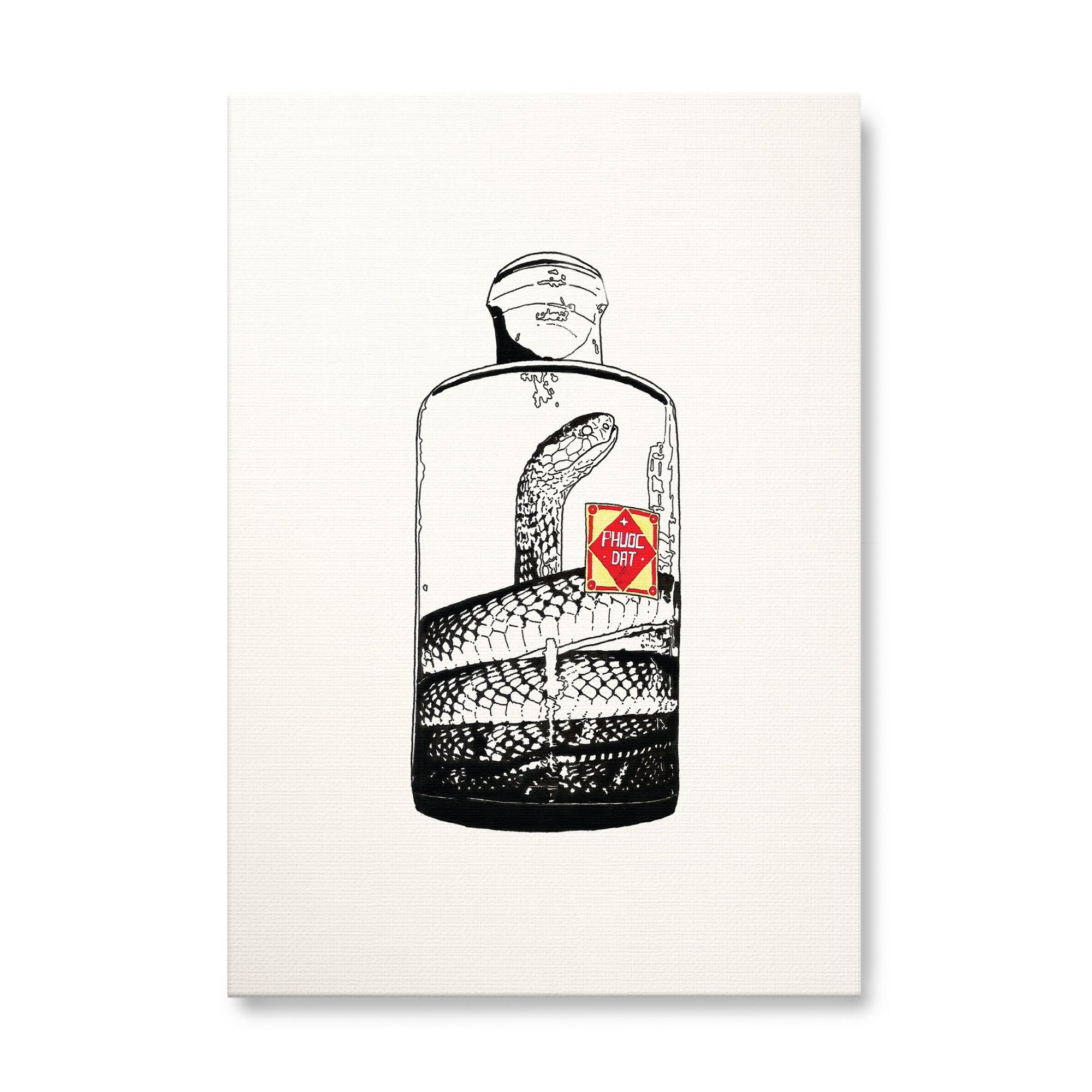 Phuoc Dat Snake Whiskey