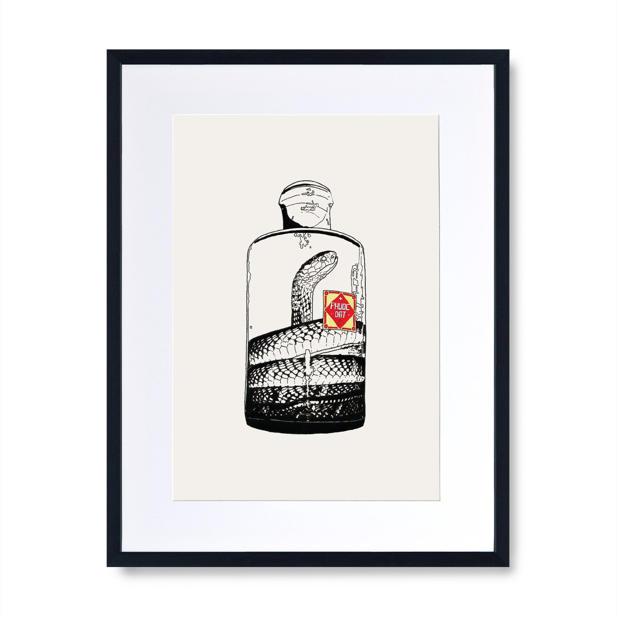 Phuoc Dat Snake Whiskey