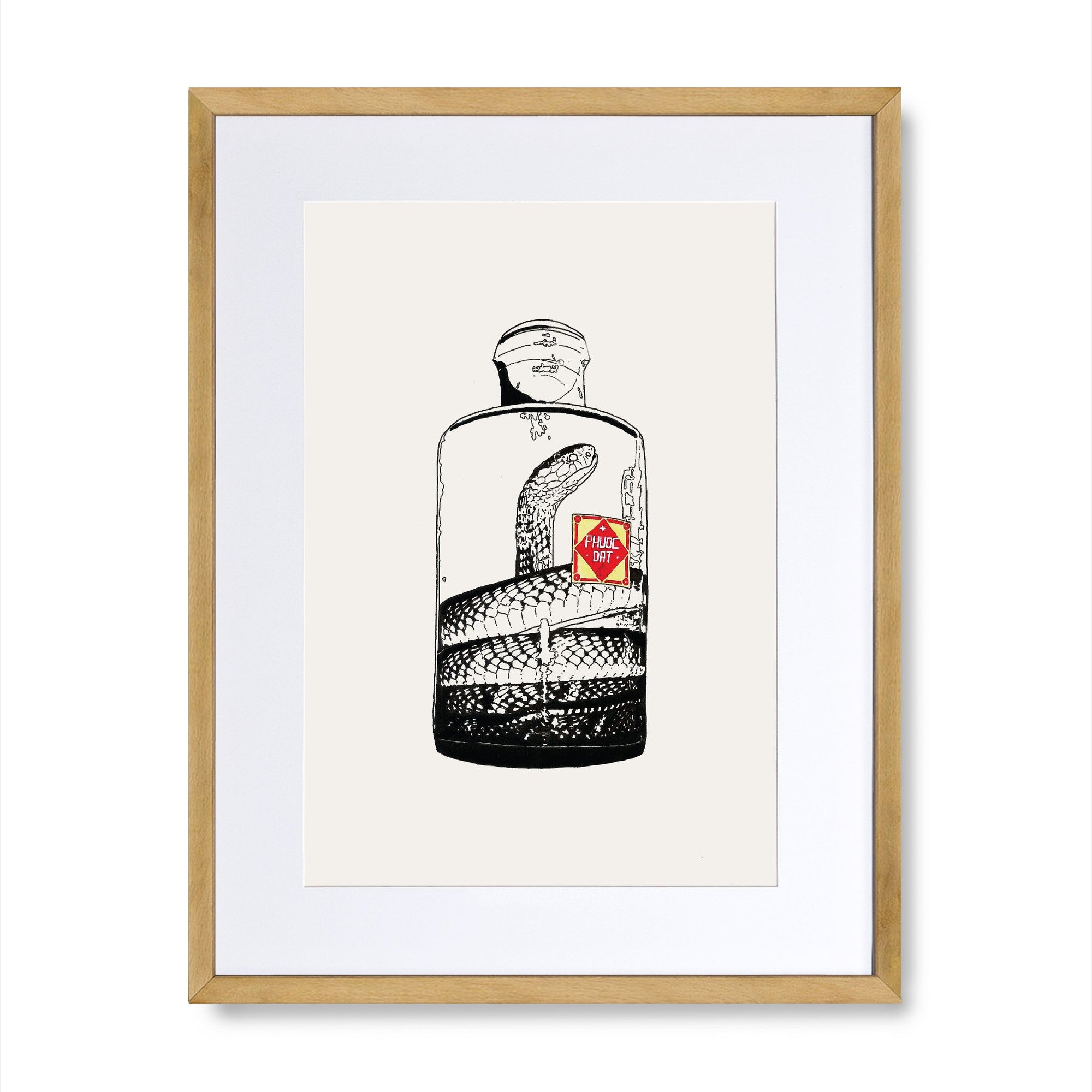 Phuoc Dat Snake Whiskey