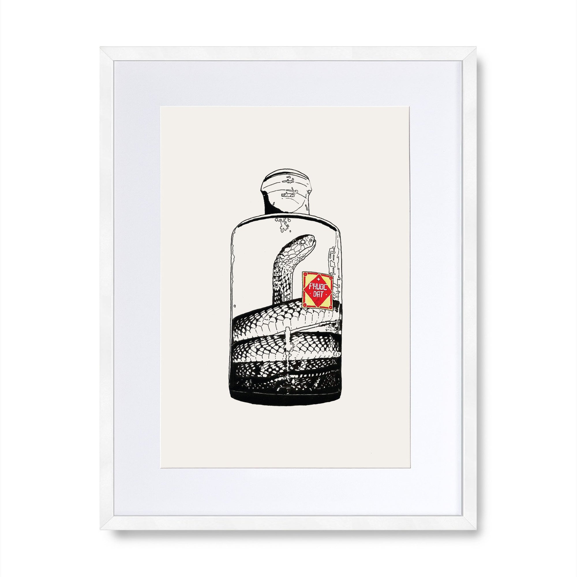 Phuoc Dat Snake Whiskey