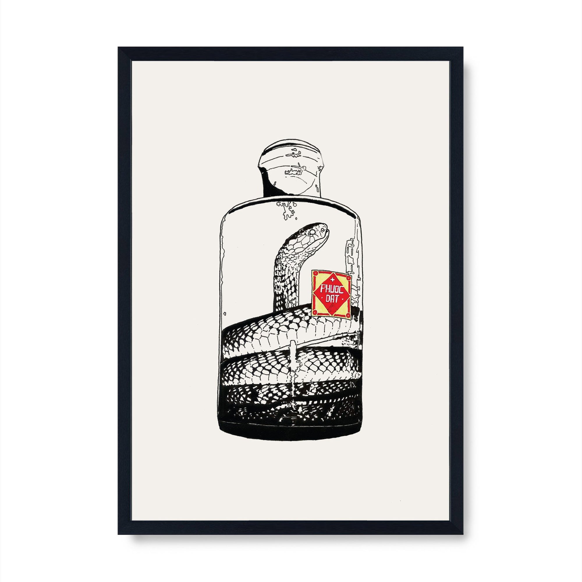 Phuoc Dat Snake Whiskey