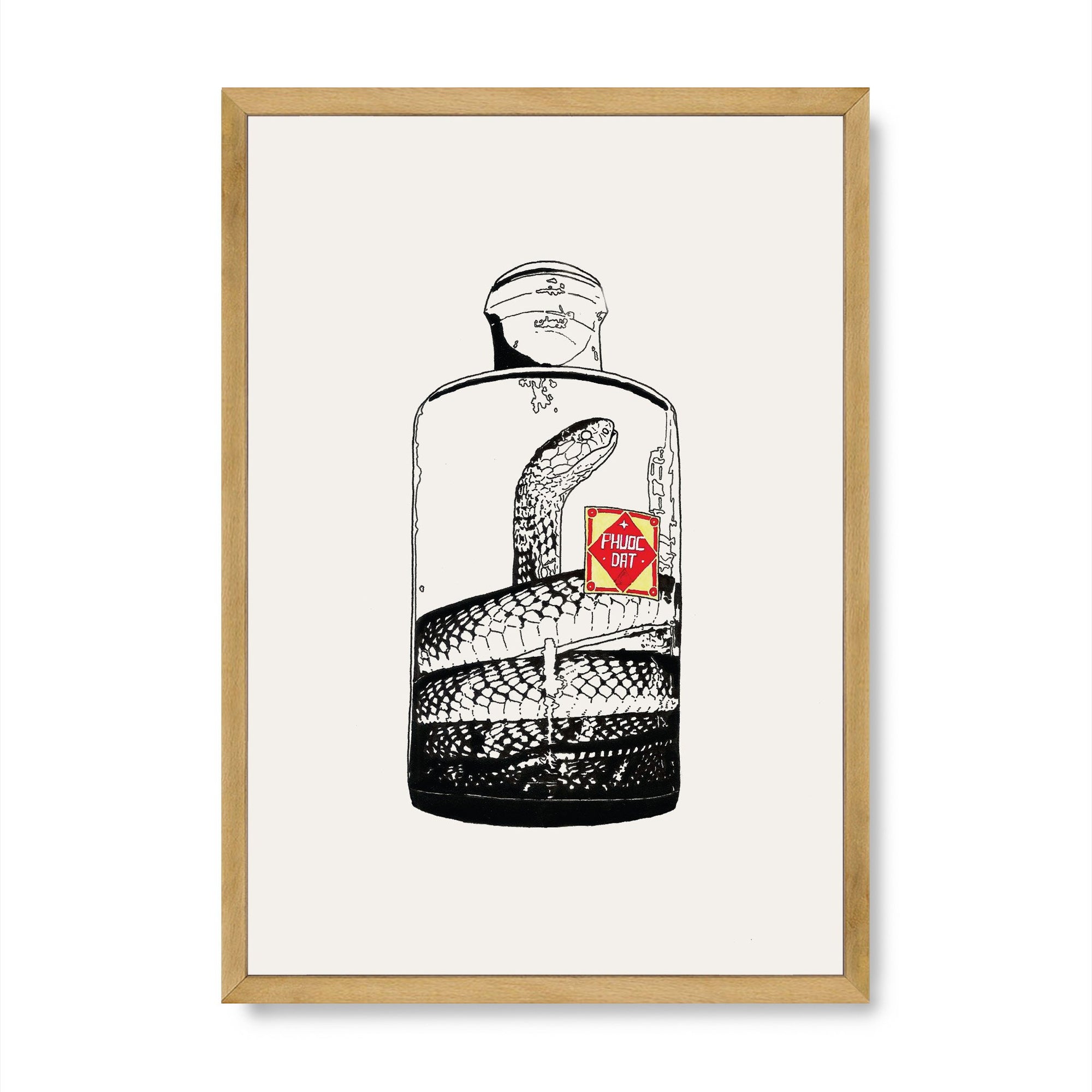 Phuoc Dat Snake Whiskey