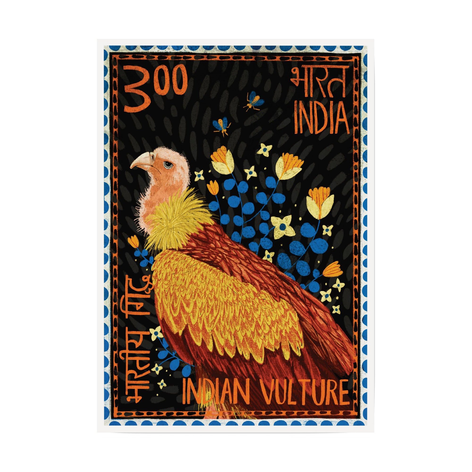 Postage Stamp - Indian Vulture