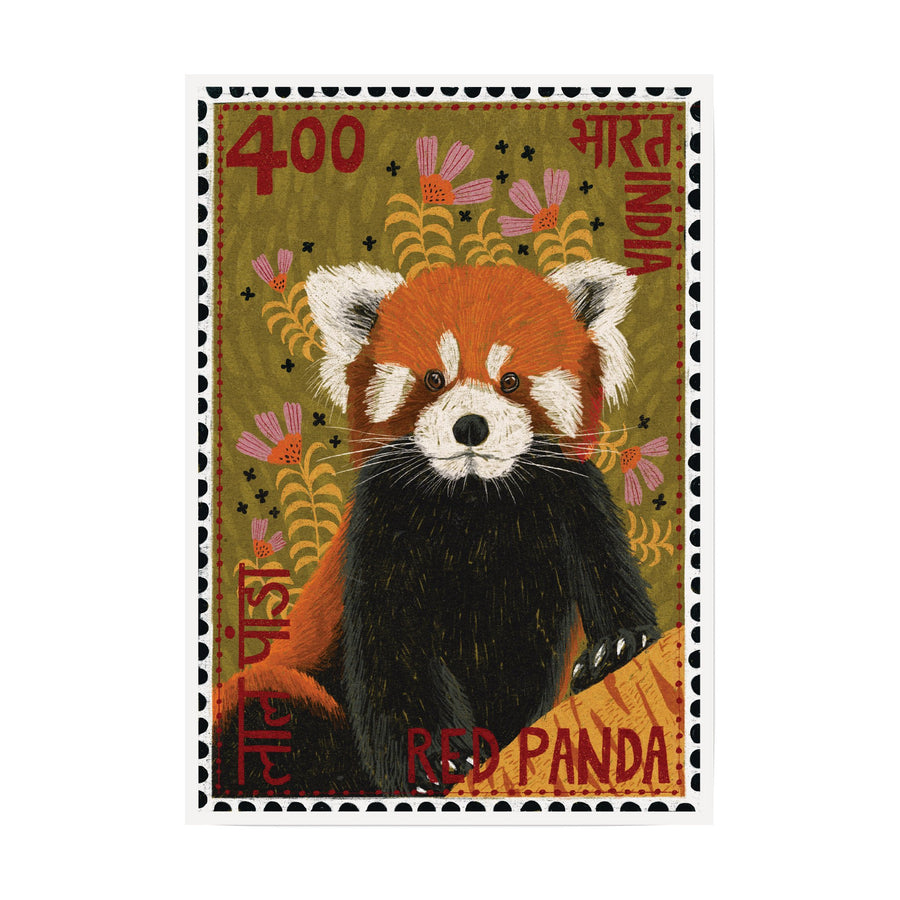 Postage Stamp - Red Panda