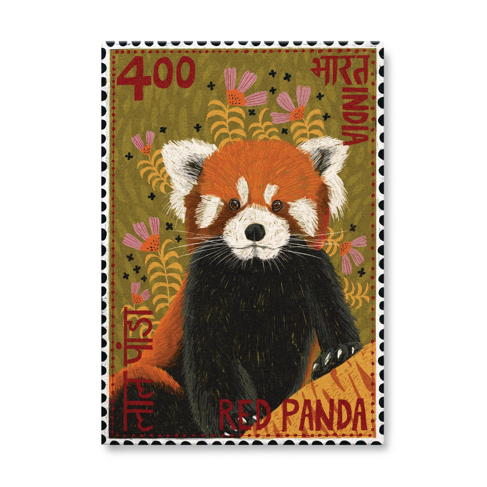 Postage Stamp - Red Panda