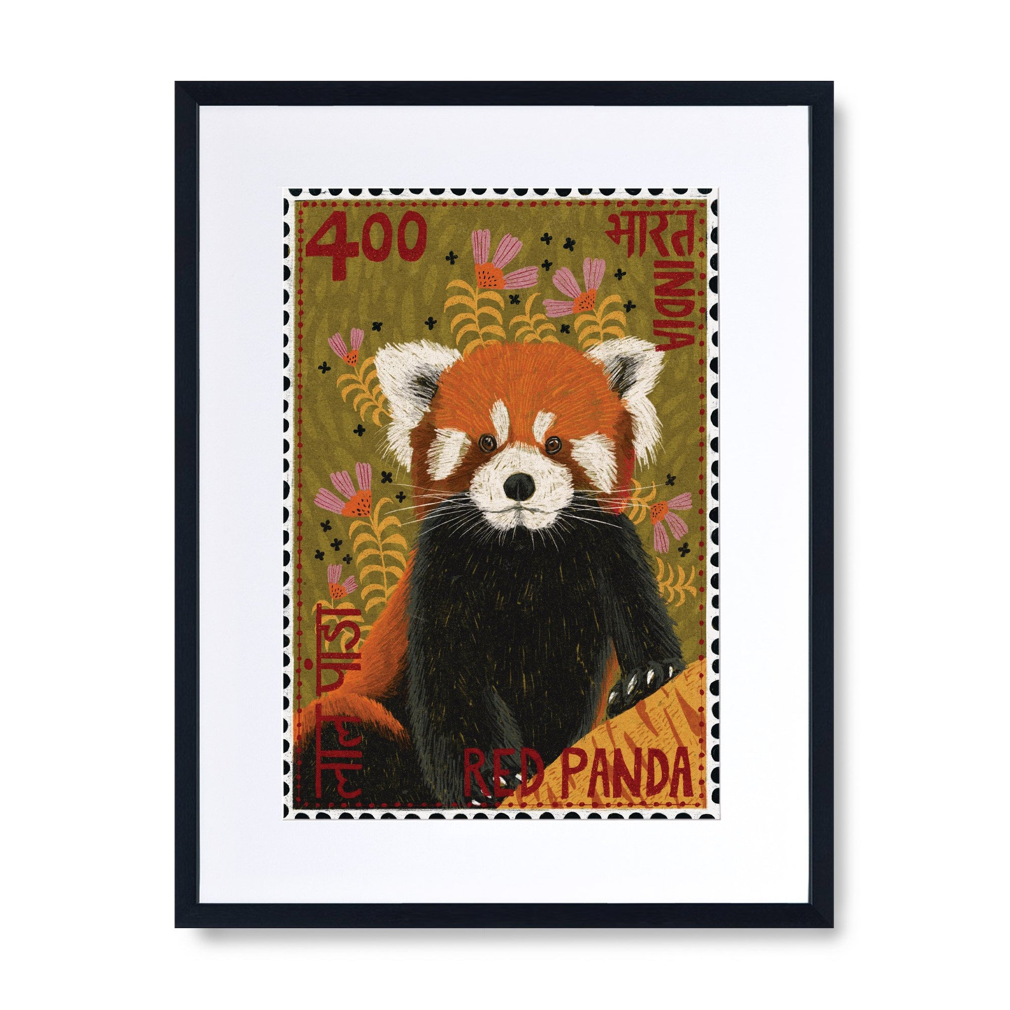 Postage Stamp - Red Panda