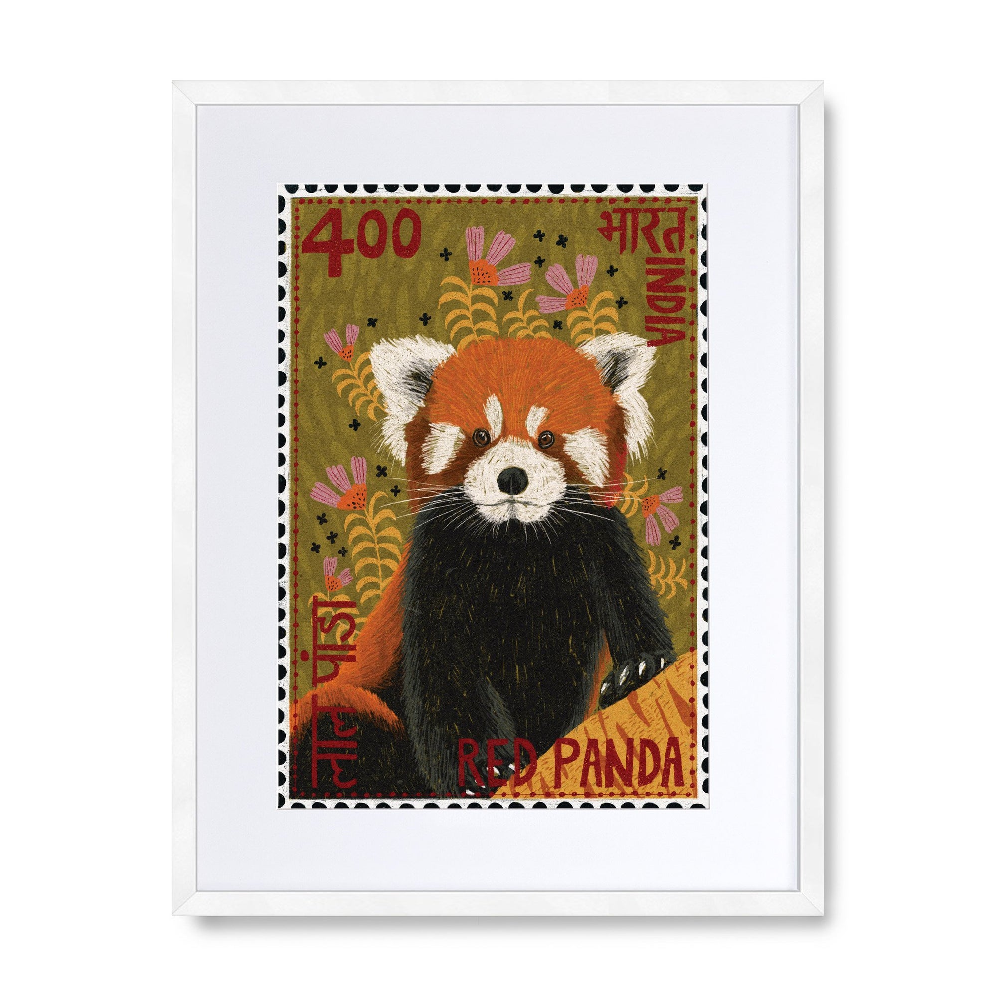 Postage Stamp - Red Panda