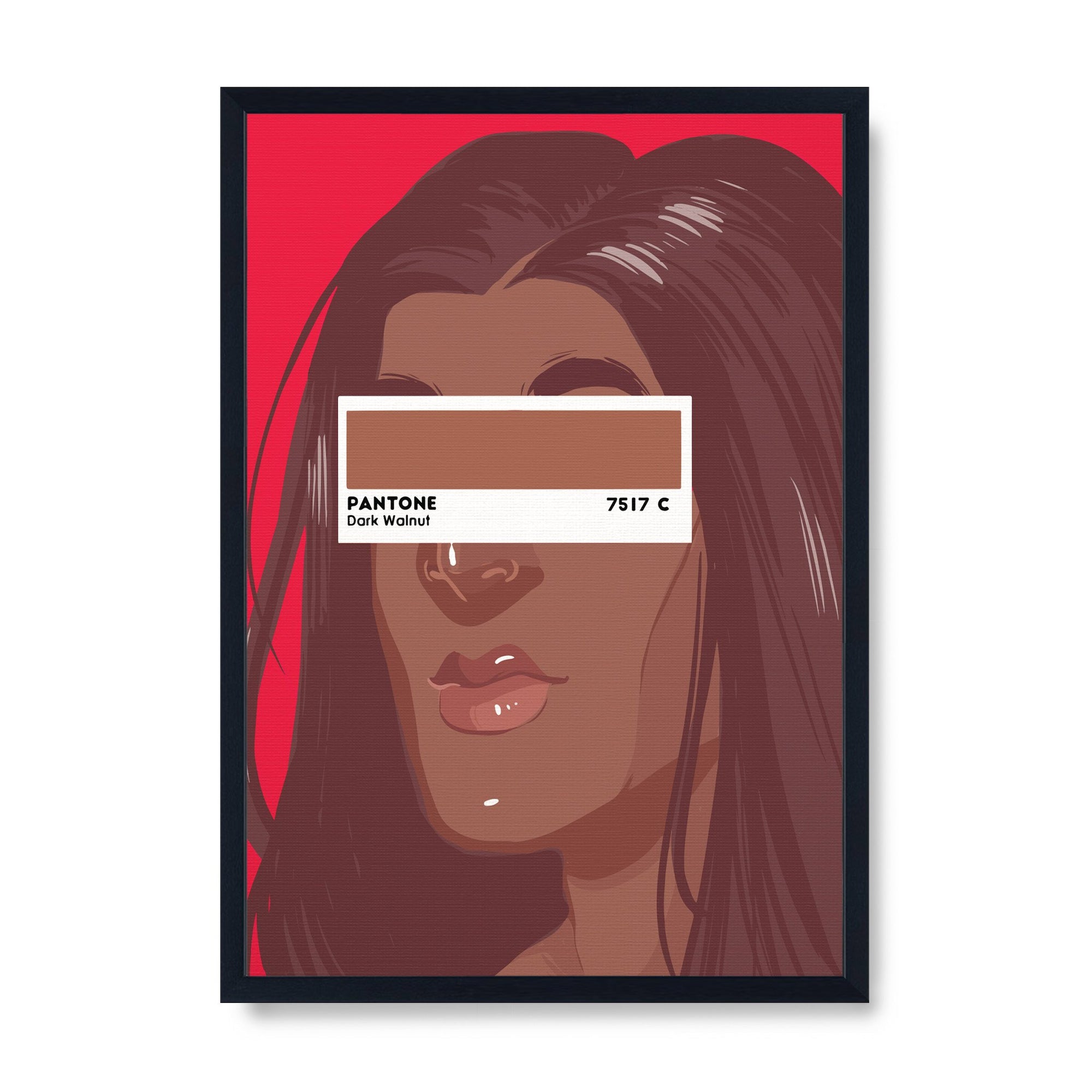 Shade Card - Dark Walnut