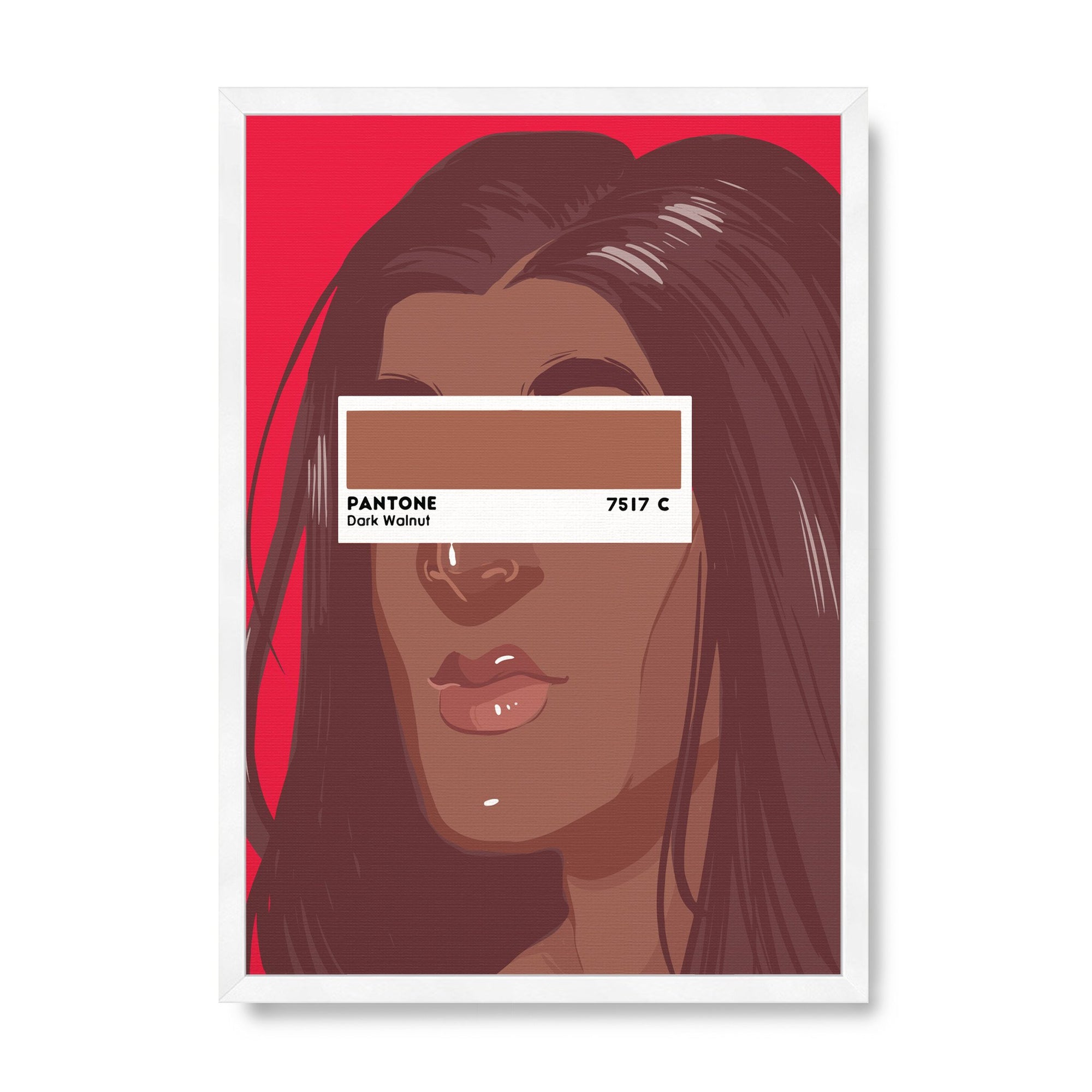 Shade Card - Dark Walnut