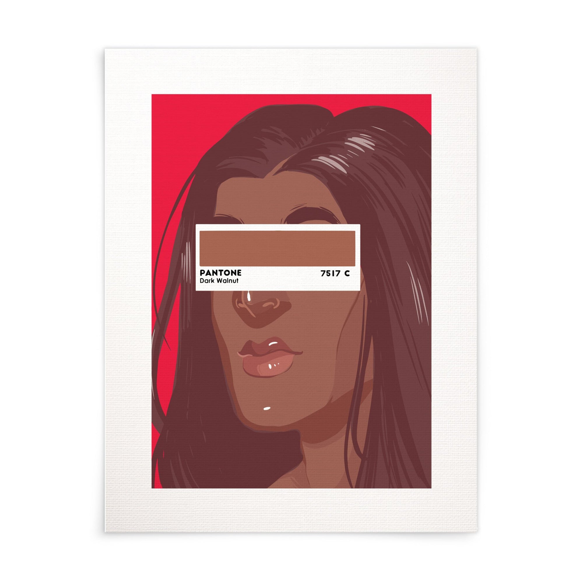 Shade Card - Dark Walnut