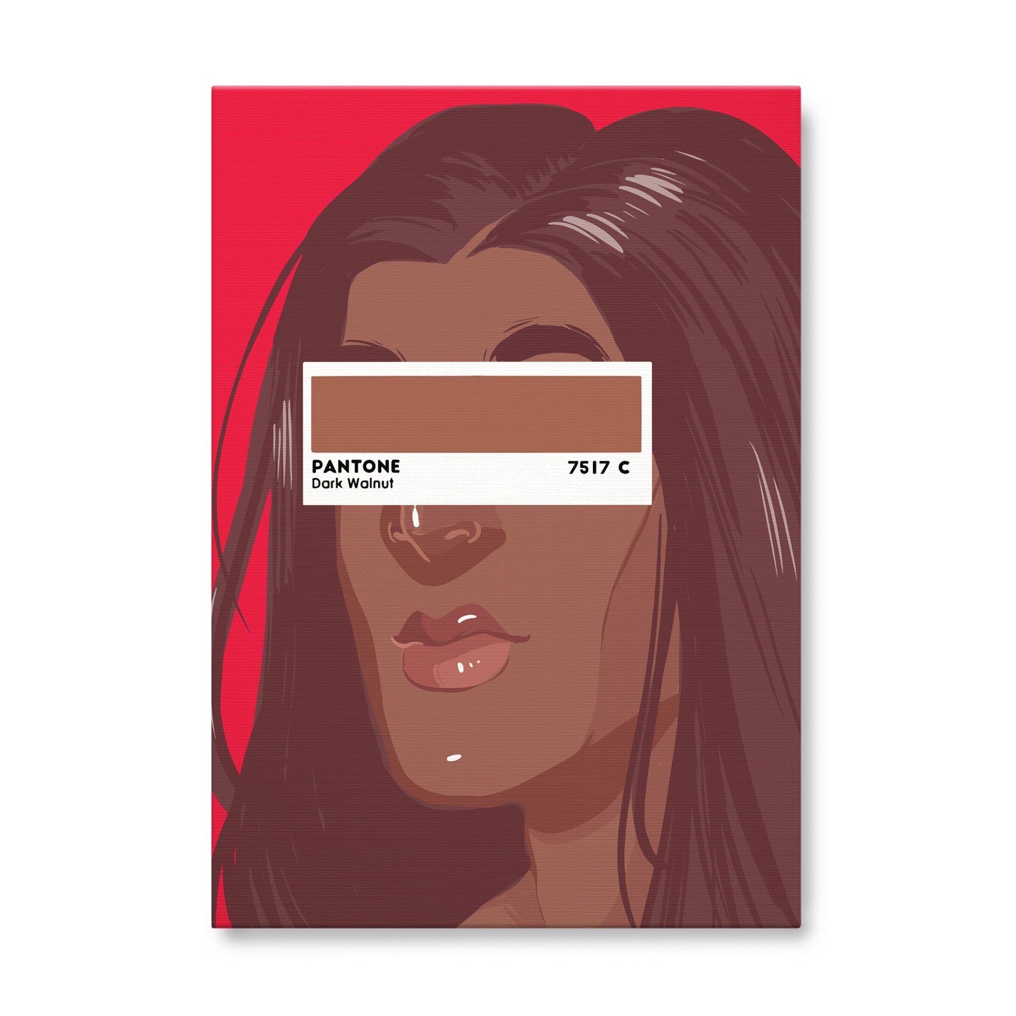 Shade Card - Dark Walnut