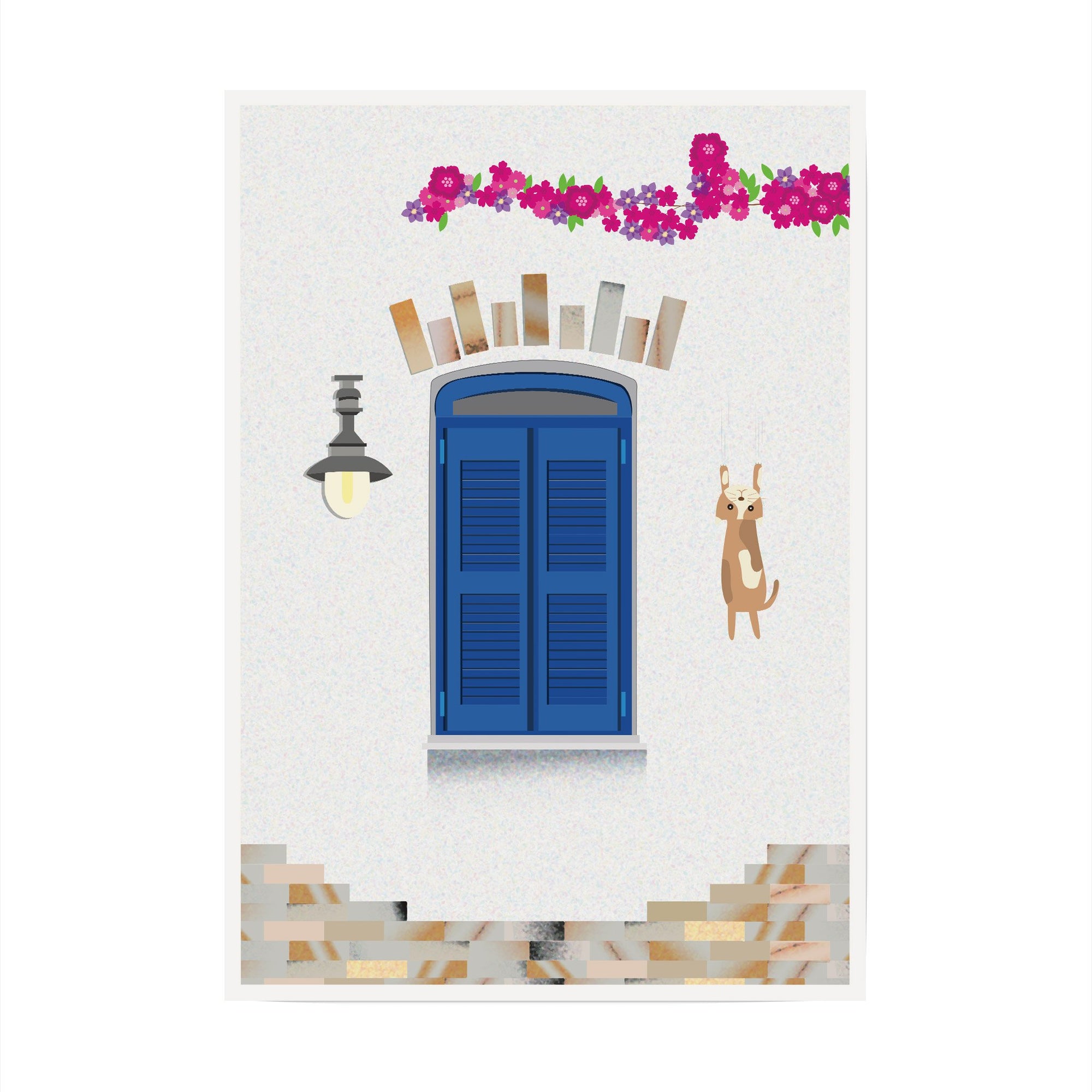 Spotted Climbing Cat